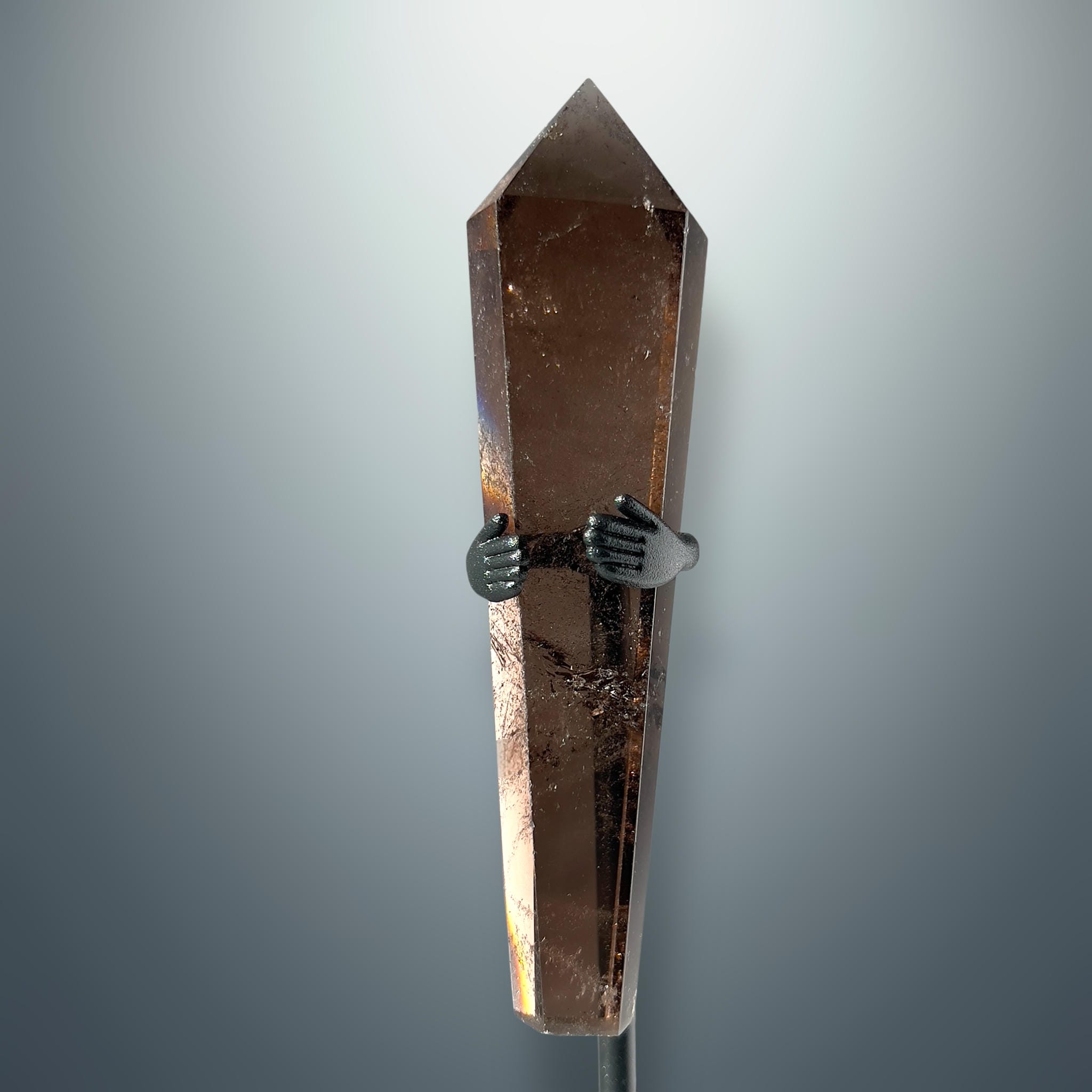 #piezas únicas_varita cuarzo ahumado 4