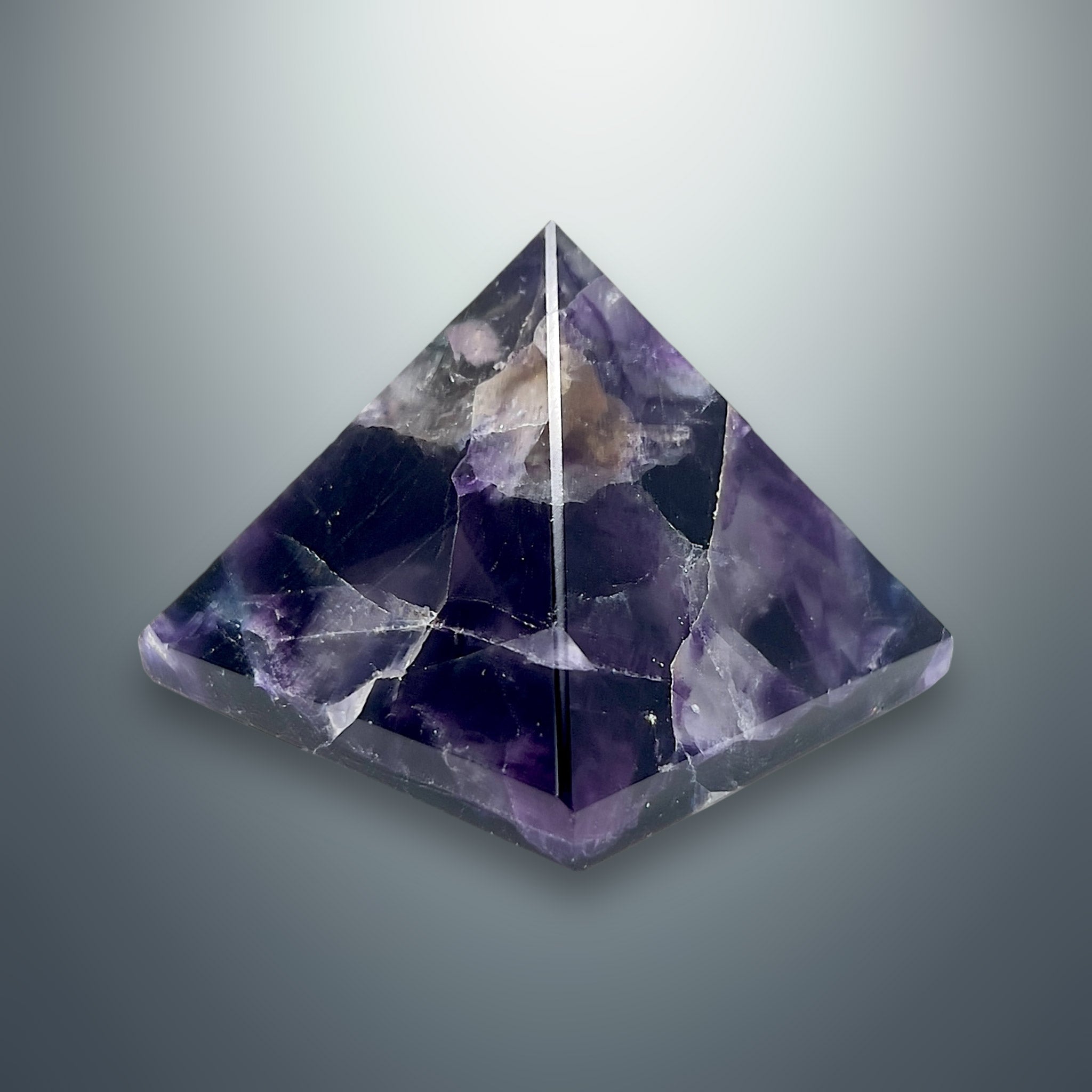 #piezas únicas_pirámide fluorita multicolor 4