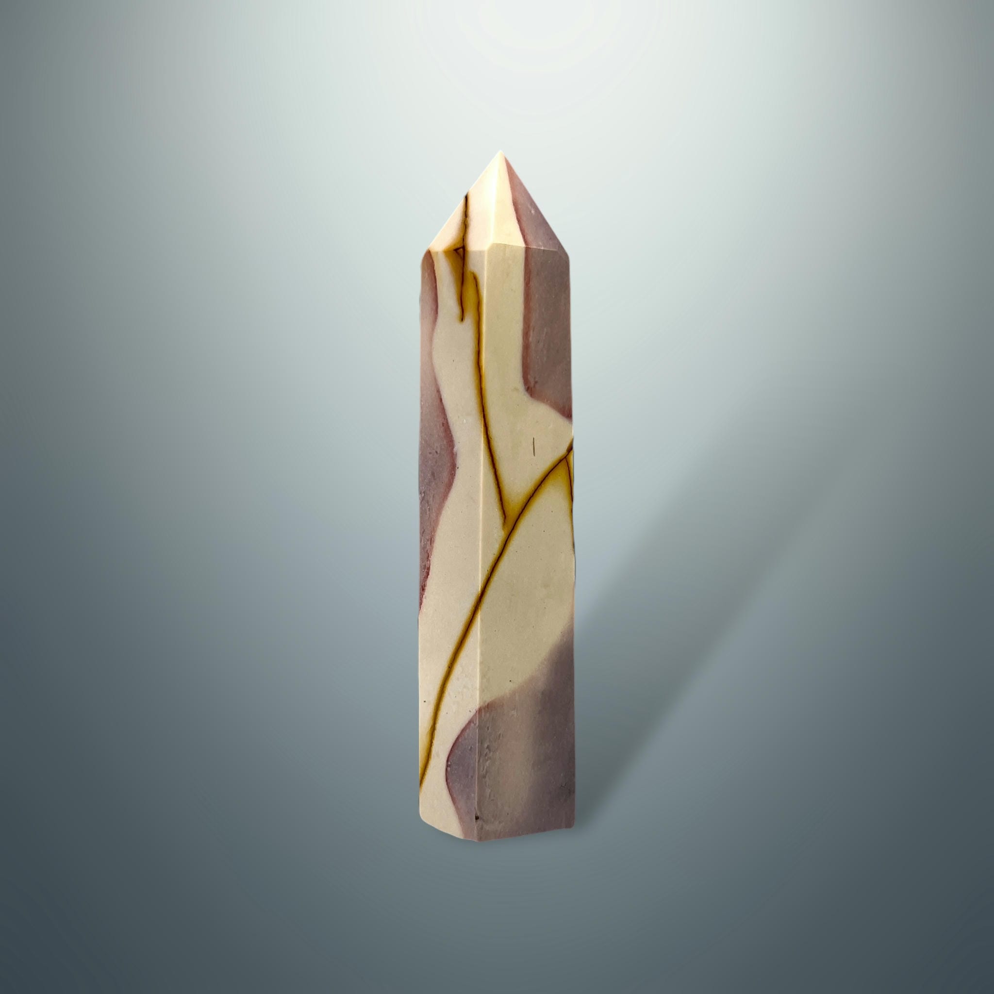 #piezas únicas_torre hexagonal mookaita 4