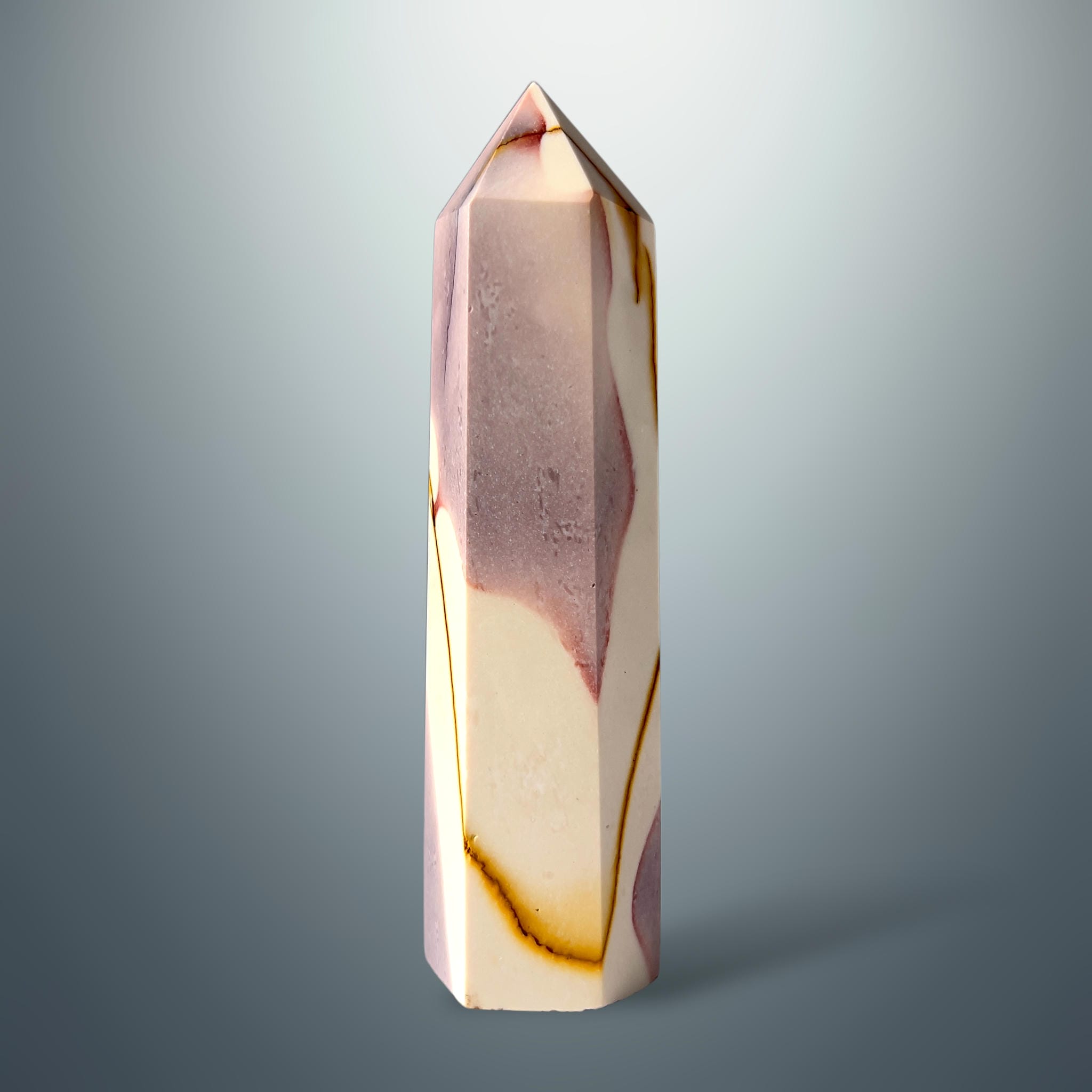 #piezas únicas_torre hexagonal mookaita 4