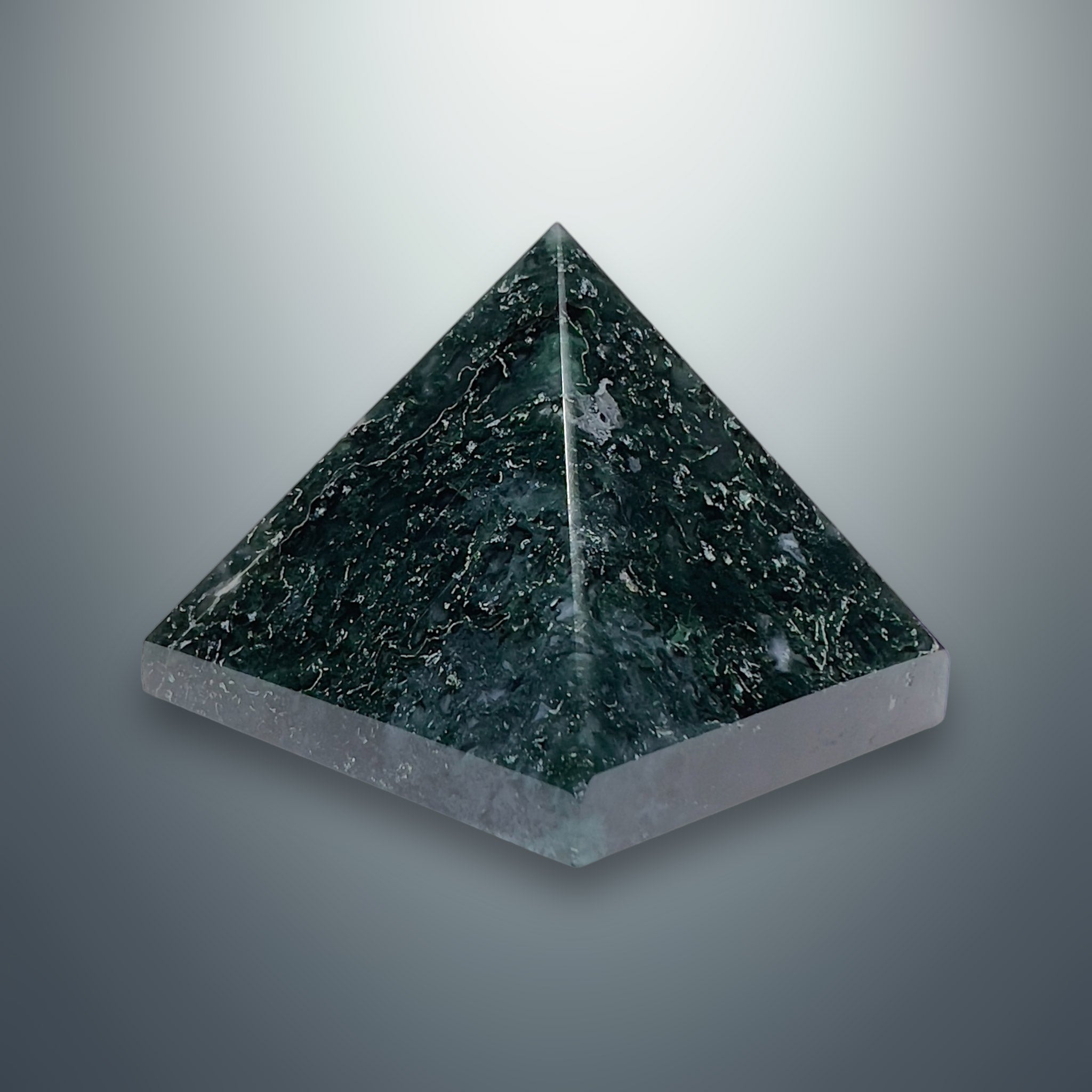 #piezas únicas_pirámide ágata musgo 5