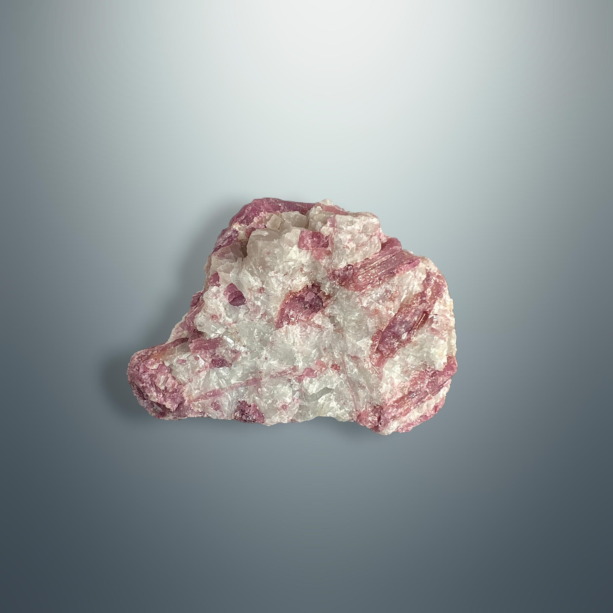 #piezas únicas_turmalina rosa en albita - bruto 5