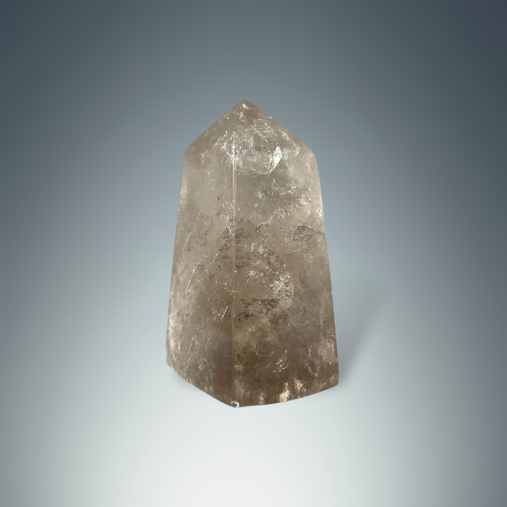#piezas únicas_obelisco cuarzo ahumado 5
