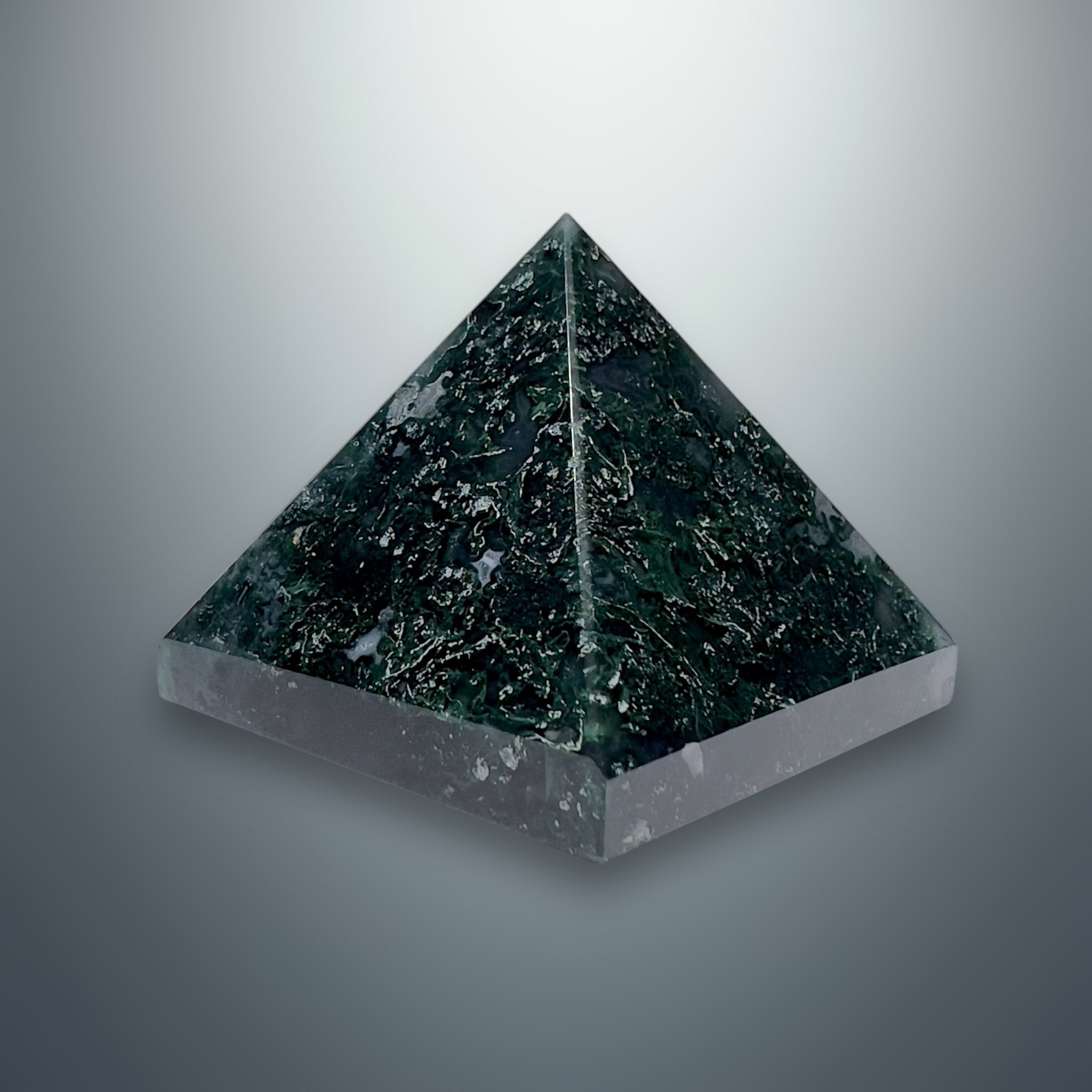 #piezas únicas_pirámide ágata musgo 5