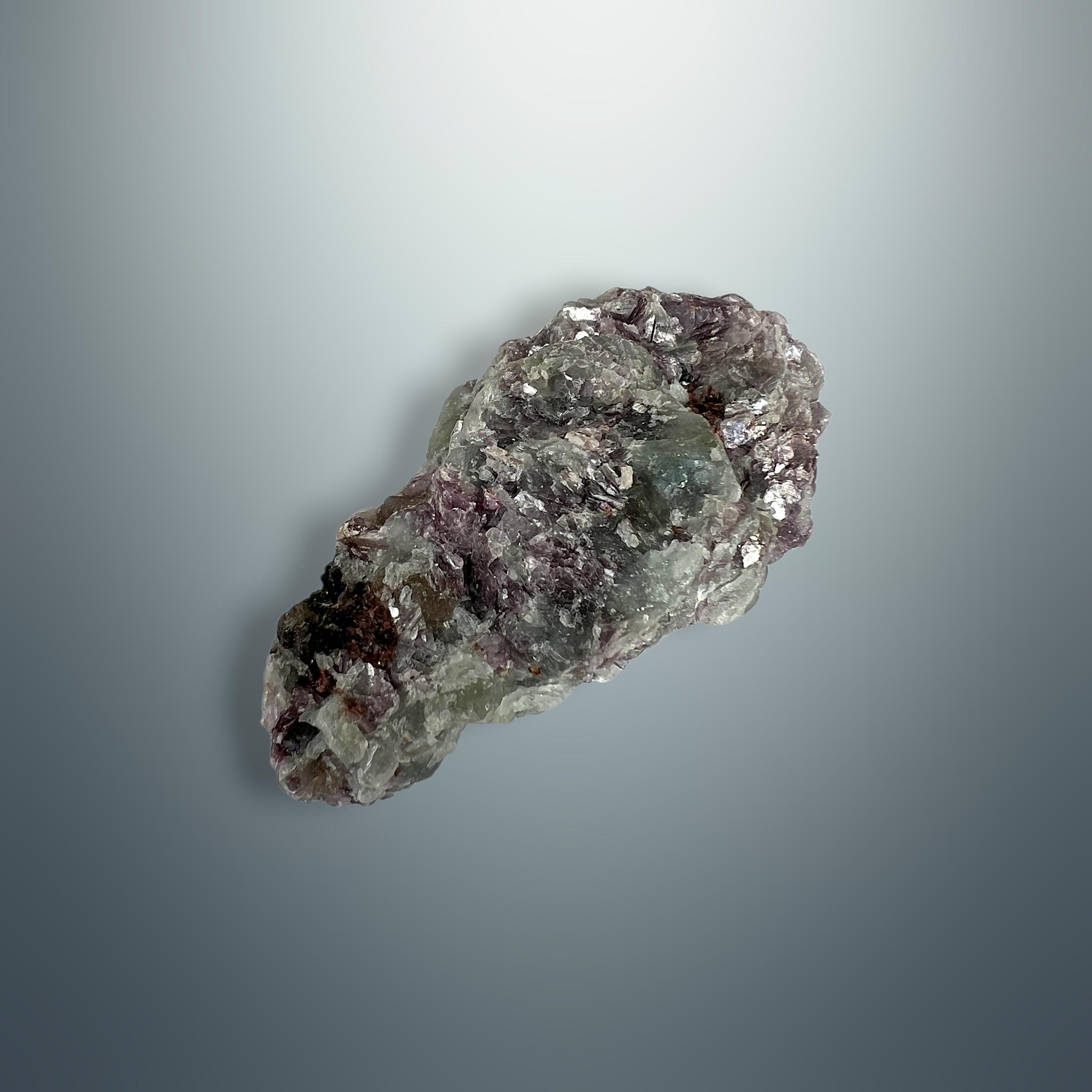 #piezas únicas_lepidolita en matriz de cuarzo 5