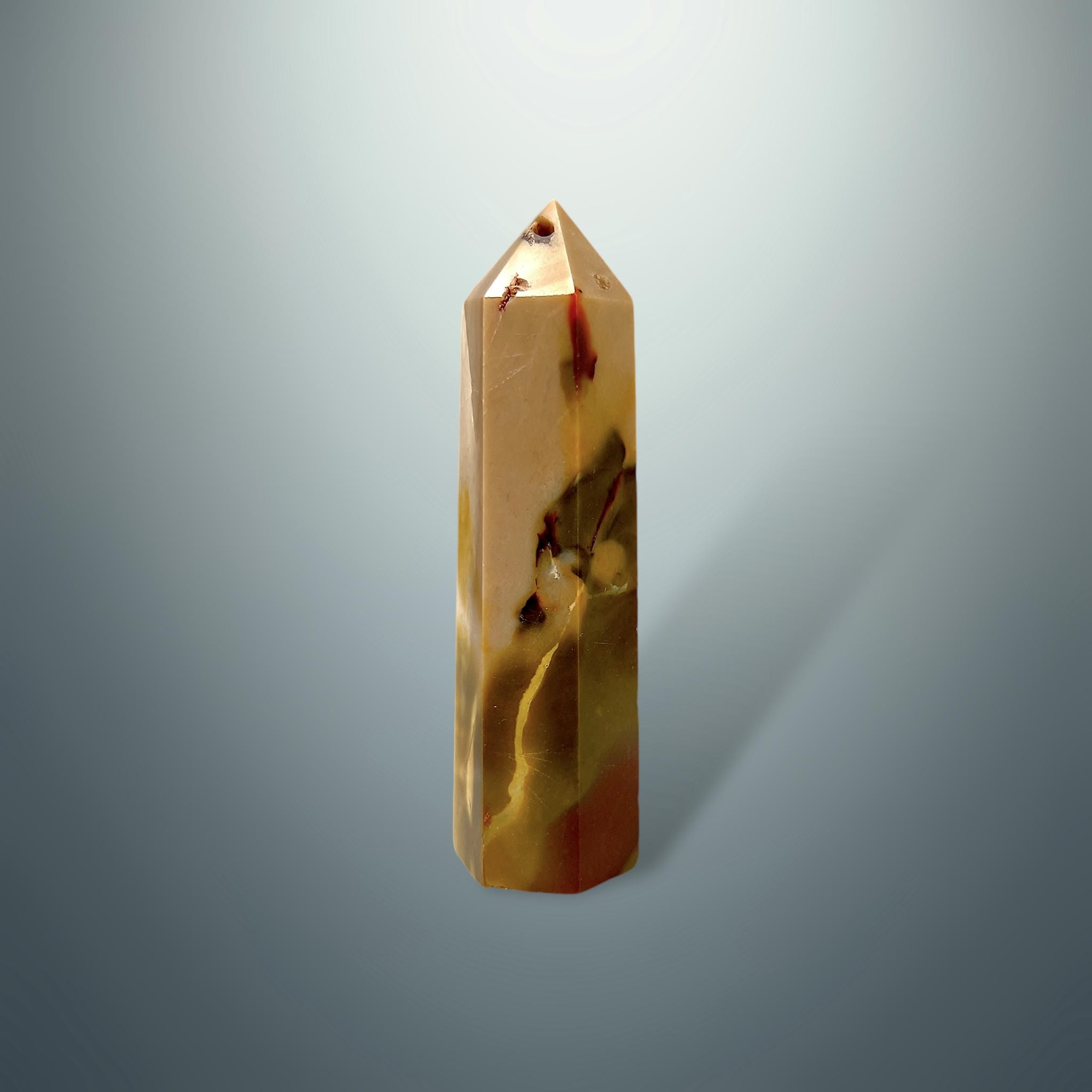 #piezas únicas_torre hexagonal mookaita 5