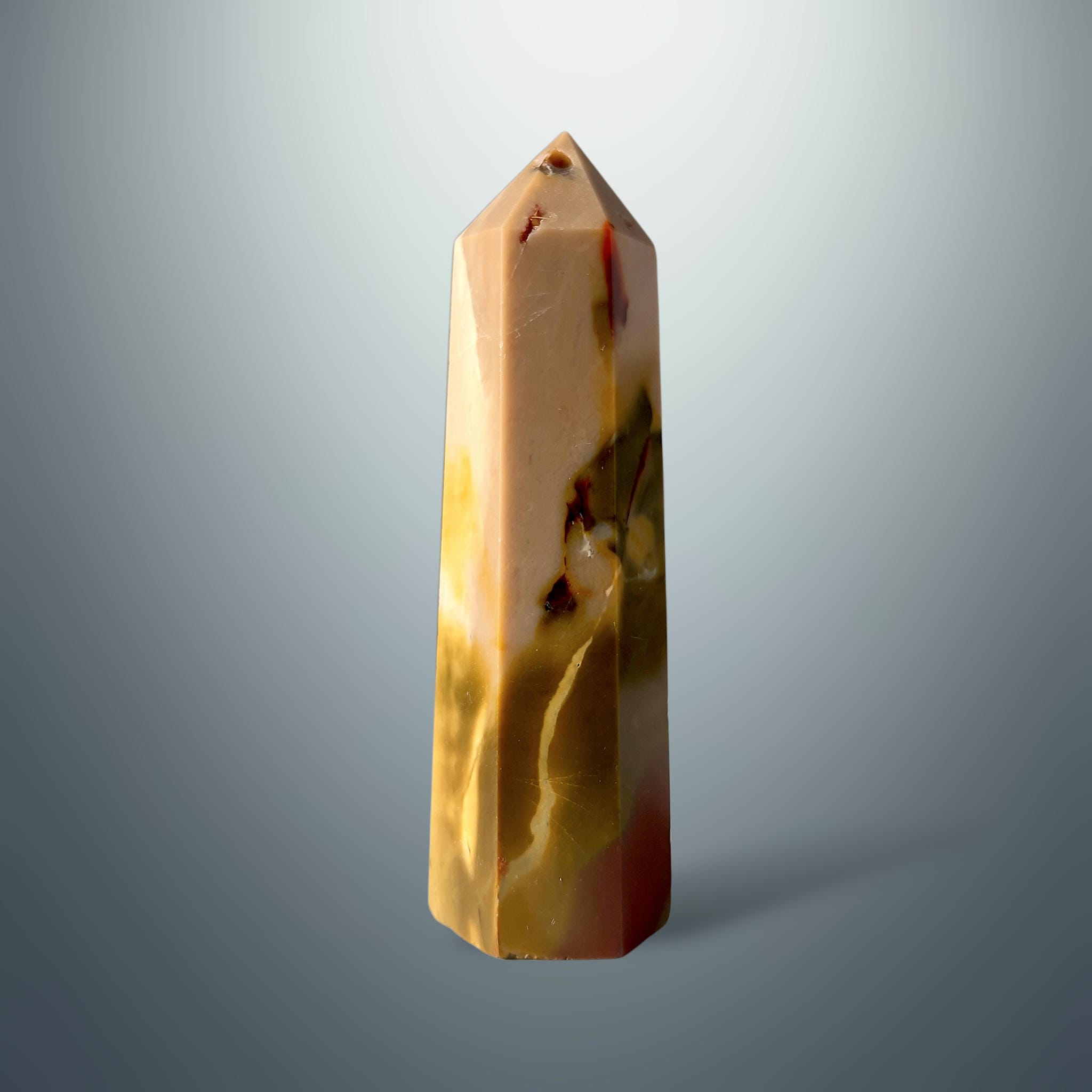 #piezas únicas_torre hexagonal mookaita 5