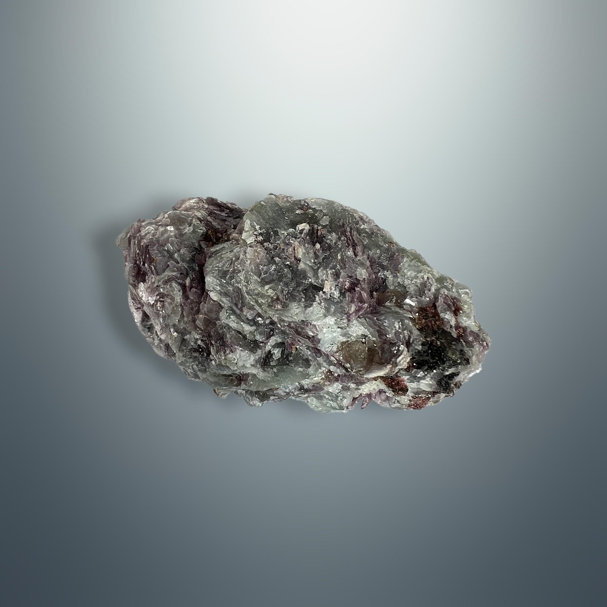 #piezas únicas_lepidolita en matriz de cuarzo 5