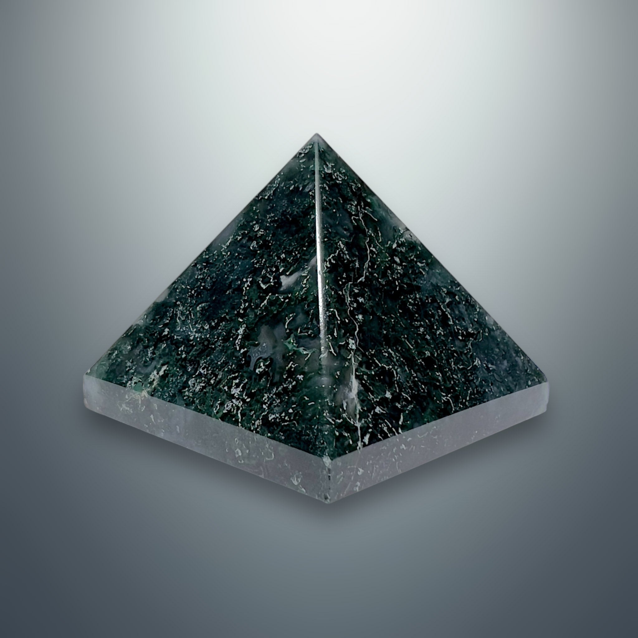 #piezas únicas_pirámide ágata musgo 5