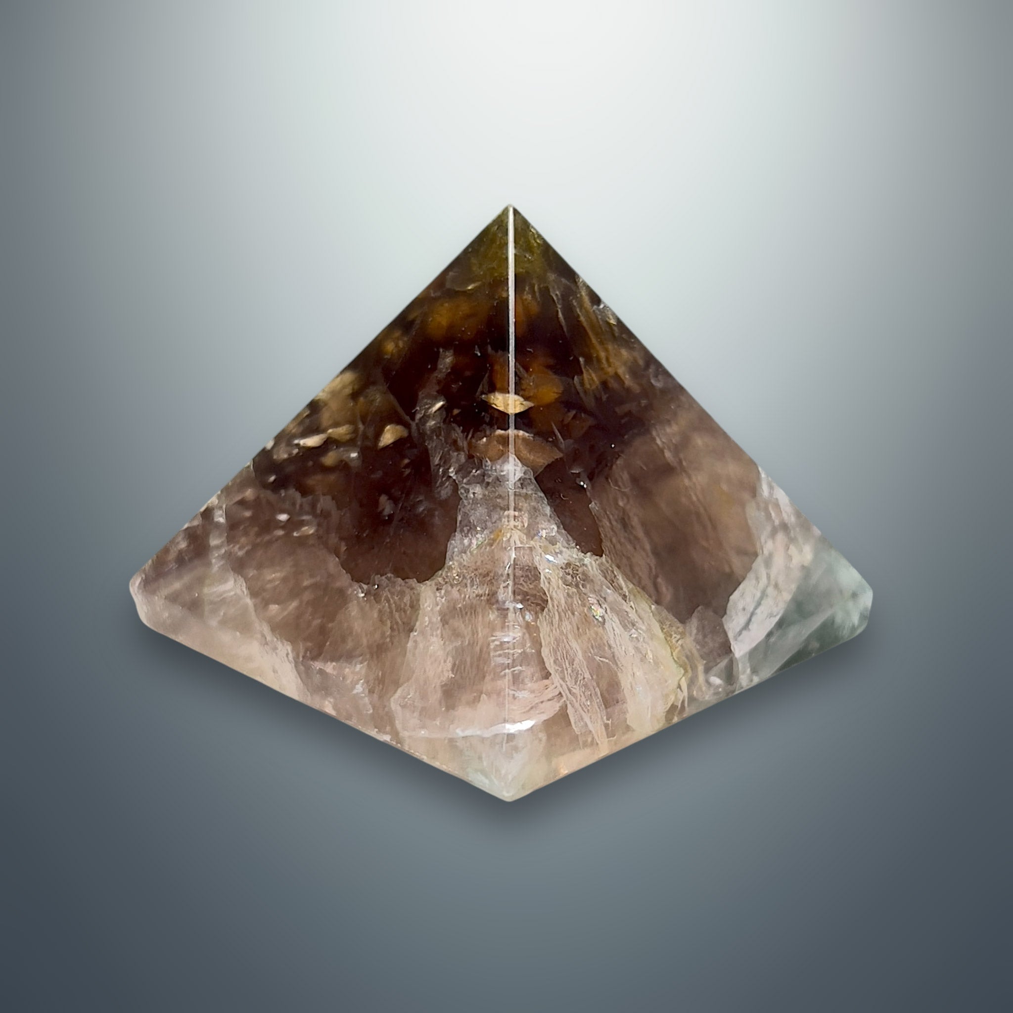 #piezas únicas_pirámide fluorita multicolor 6