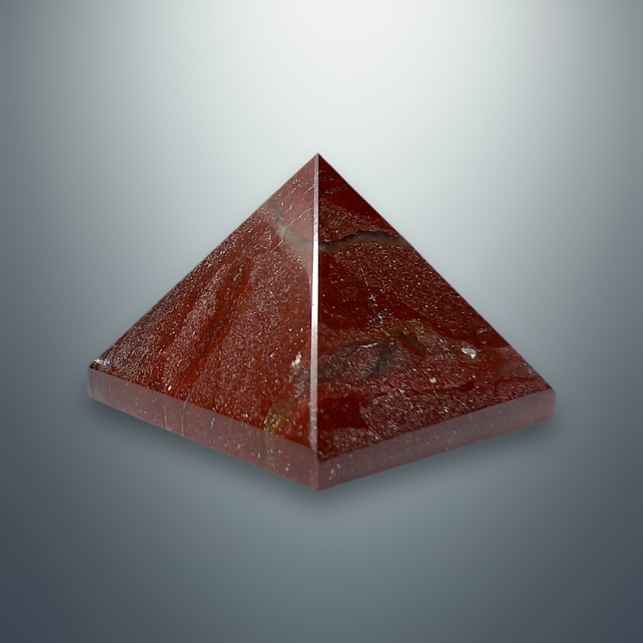 #piezas únicas_pirámide jaspe rojo 6