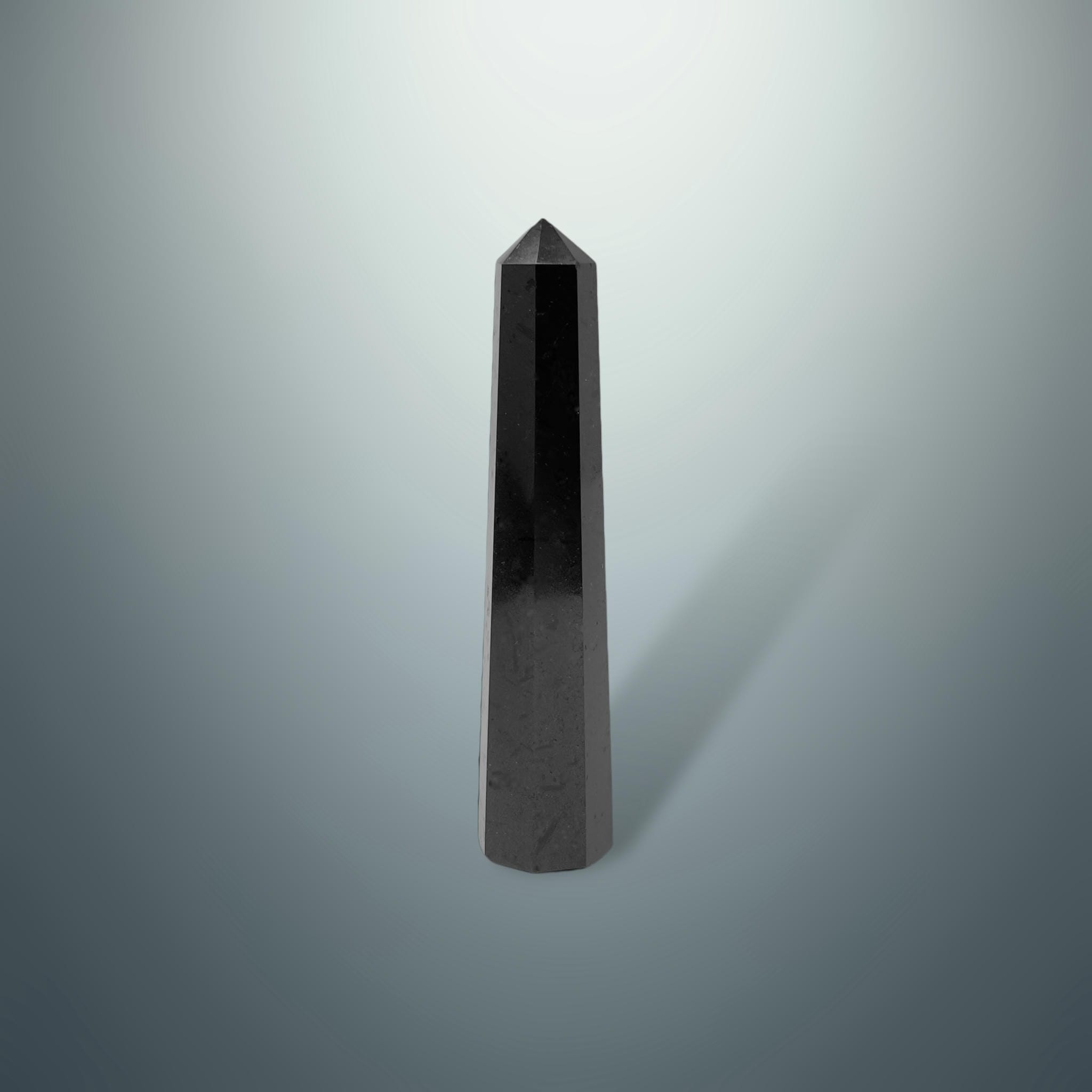 #piezas únicas_torre hexagonal turmalina negra 6