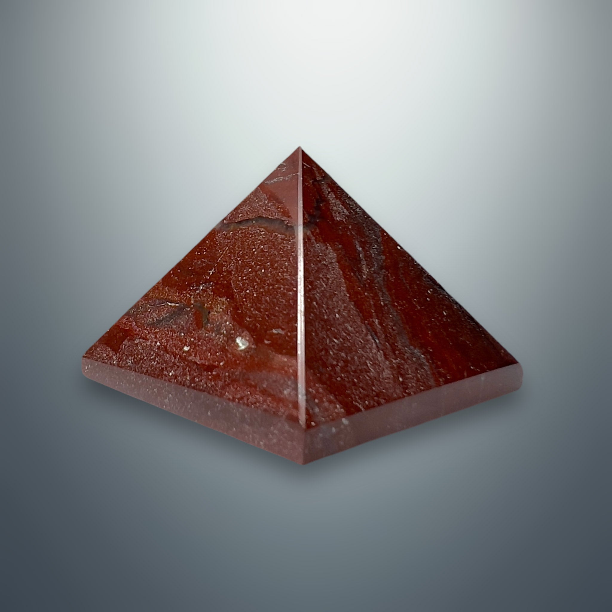 #piezas únicas_pirámide jaspe rojo 6