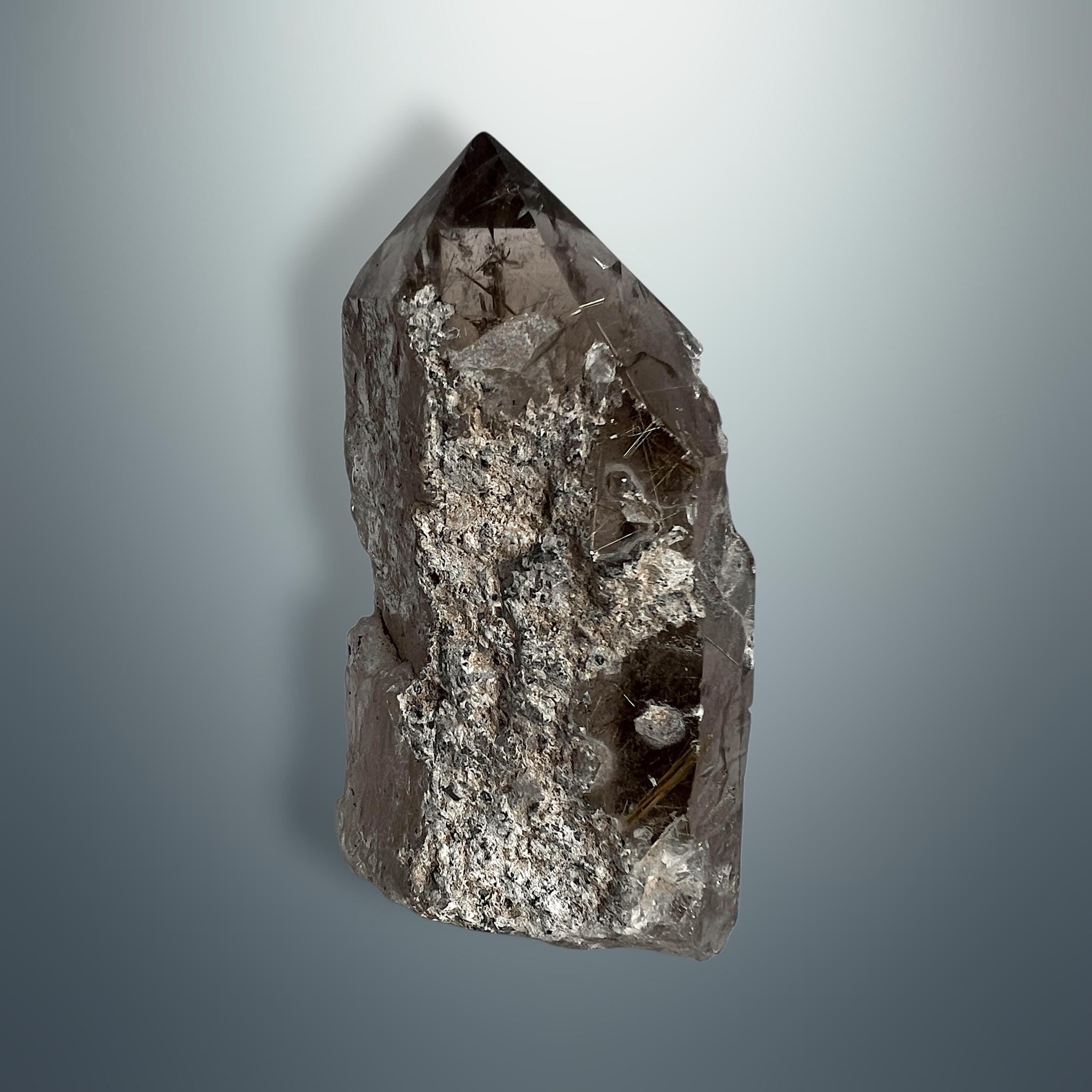 #piezas únicas_punta cuarzo ahumado con rutilo 6