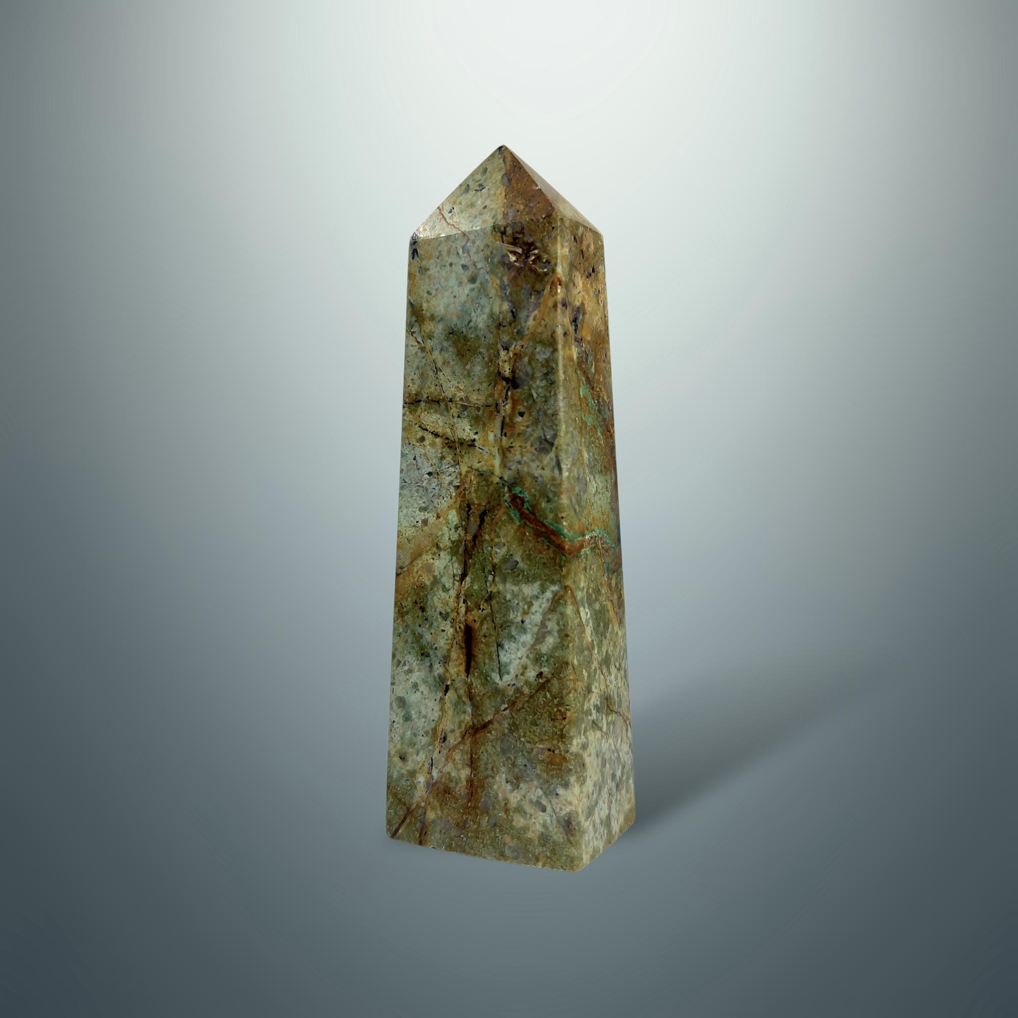 #piezas únicas_torre crisocola con azurita 6