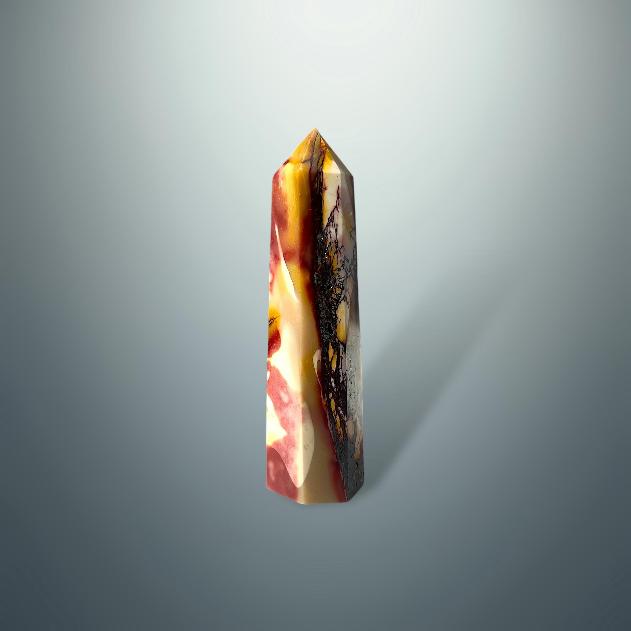 #piezas únicas_torre hexagonal mookaita 6