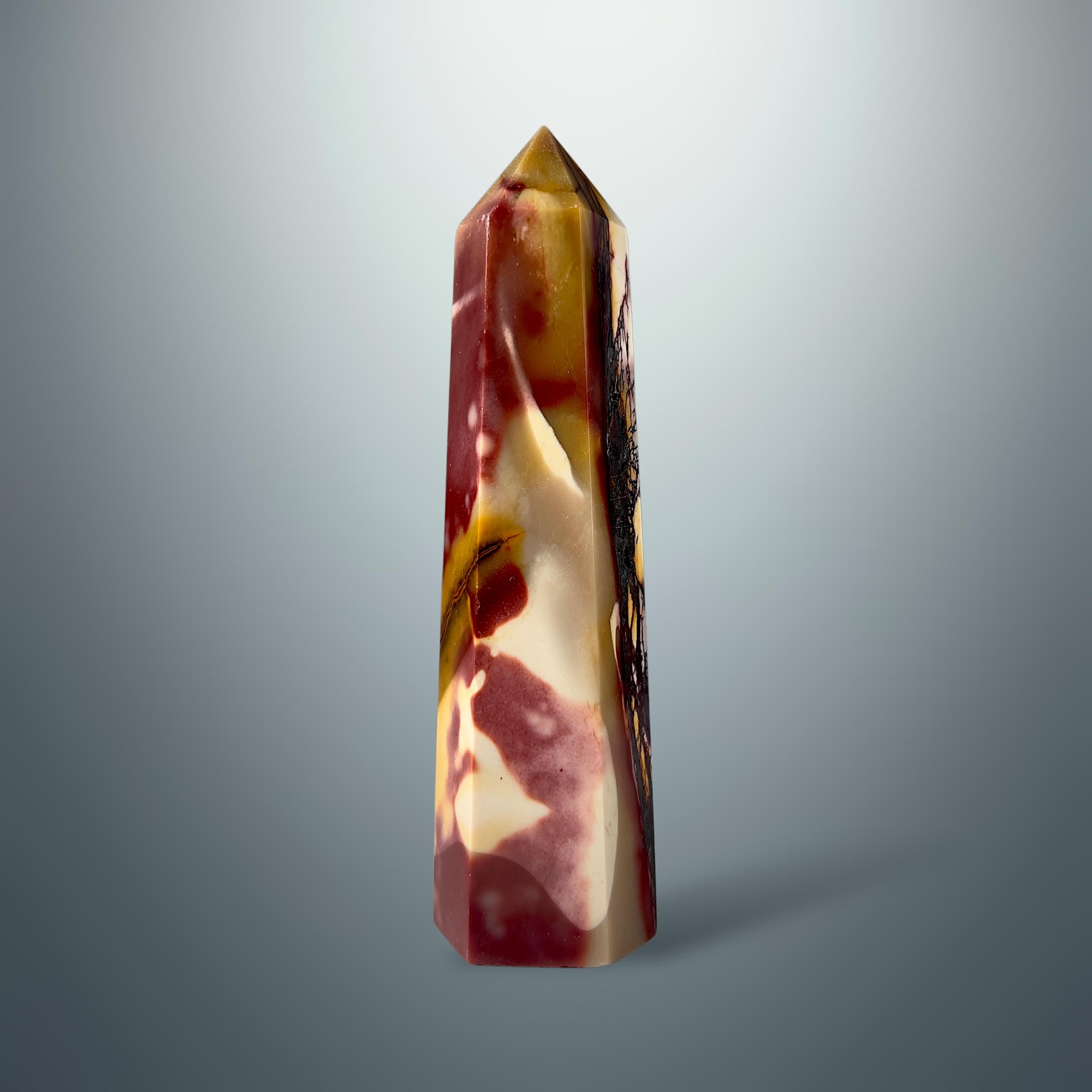 #piezas únicas_torre hexagonal mookaita 6