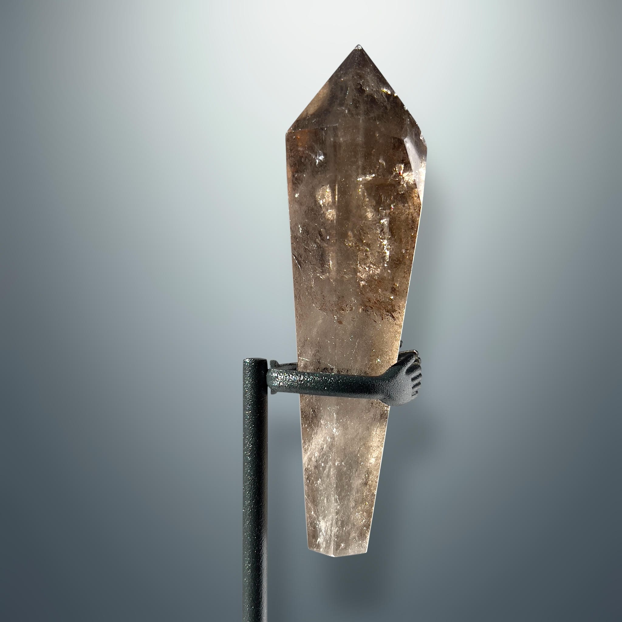 #piezas únicas_varita cuarzo ahumado 6