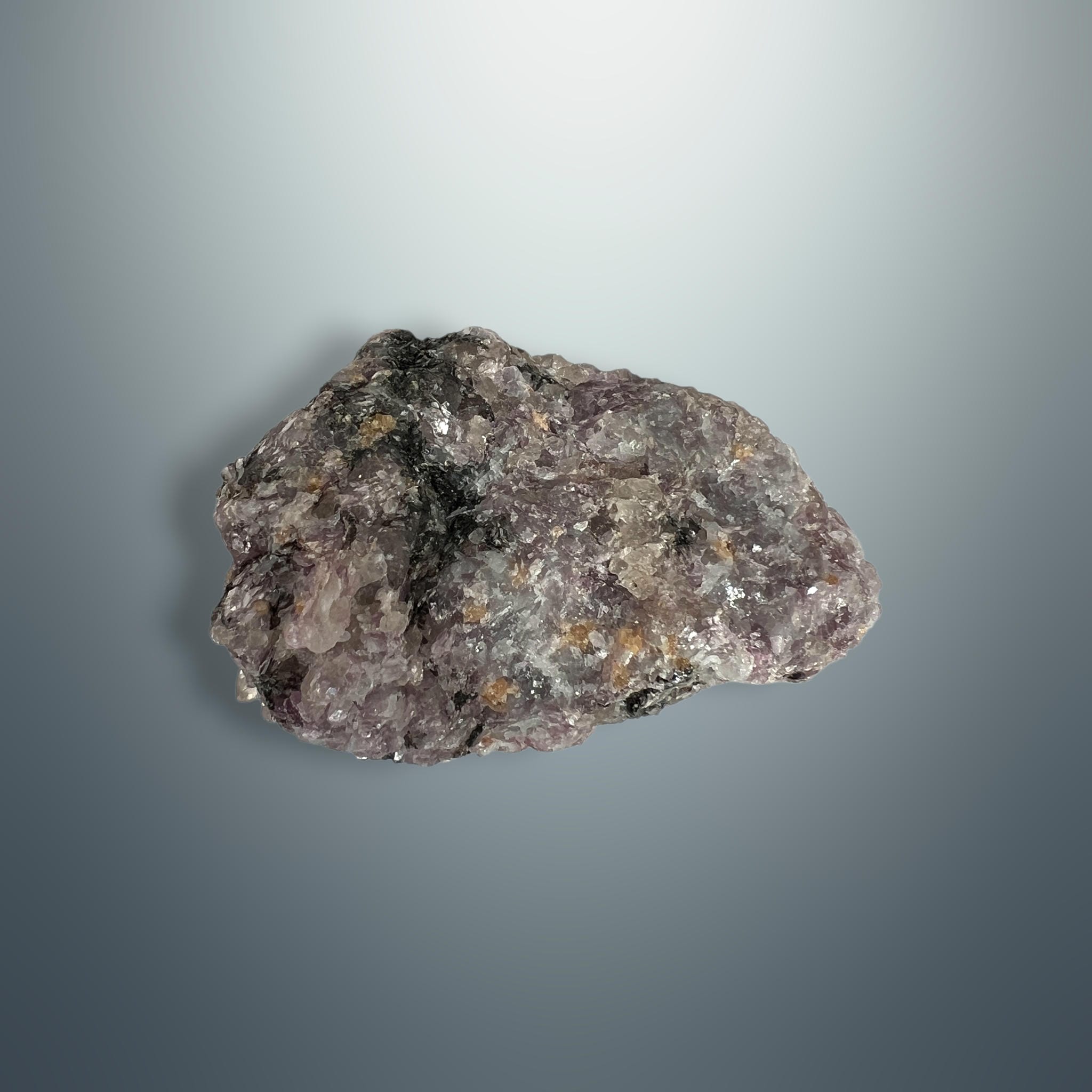 #piezas únicas_lepidolita en matriz de cuarzo 6