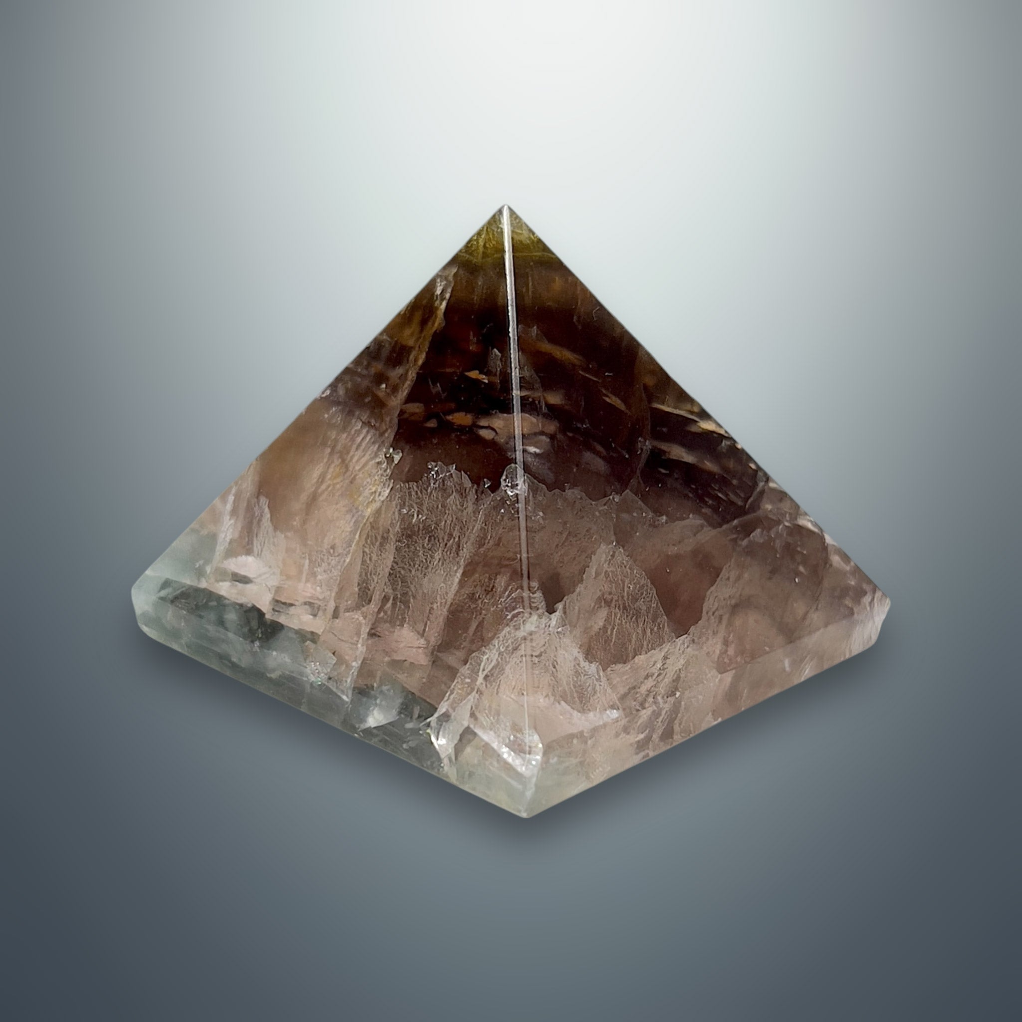 #piezas únicas_pirámide fluorita multicolor 6