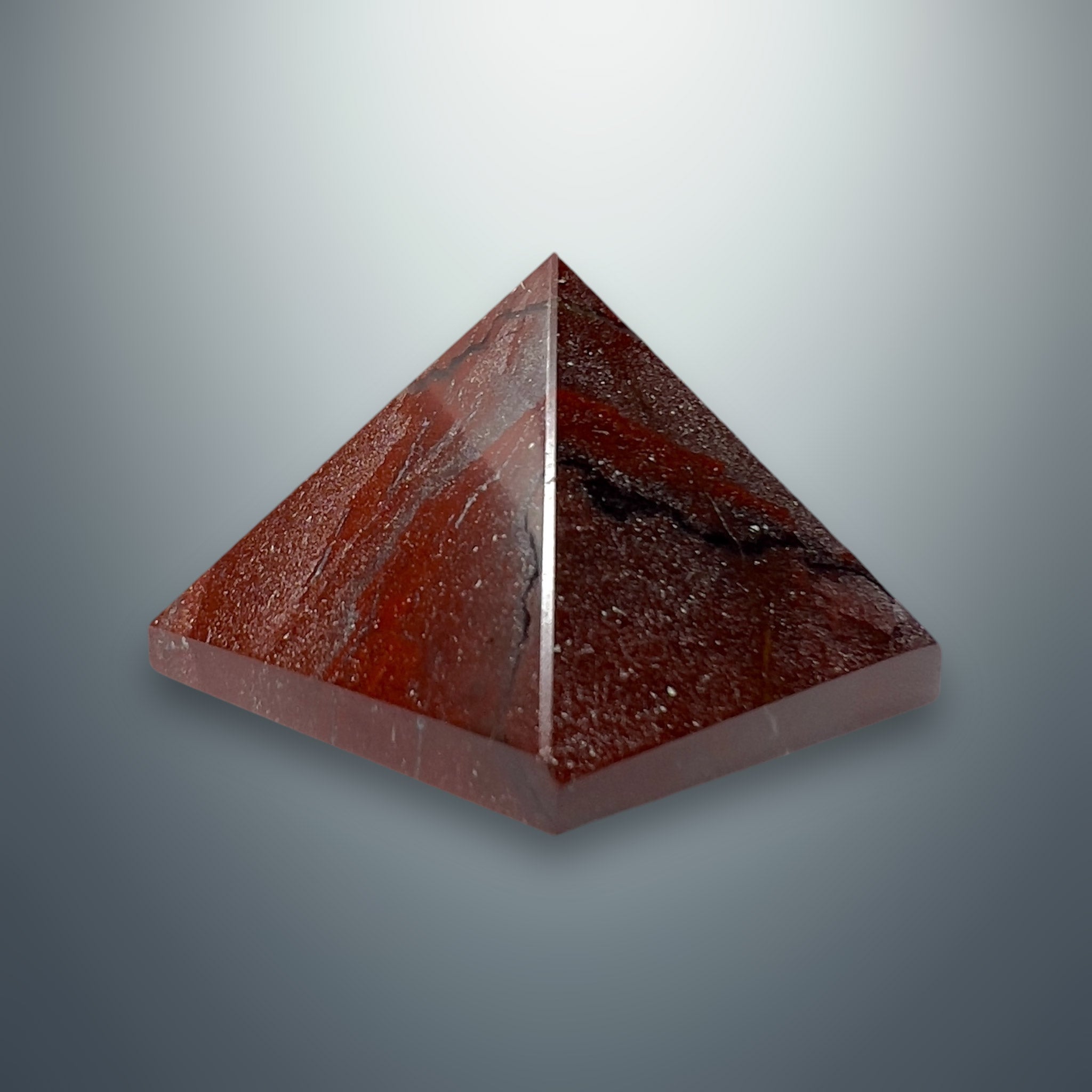 #piezas únicas_pirámide jaspe rojo 6