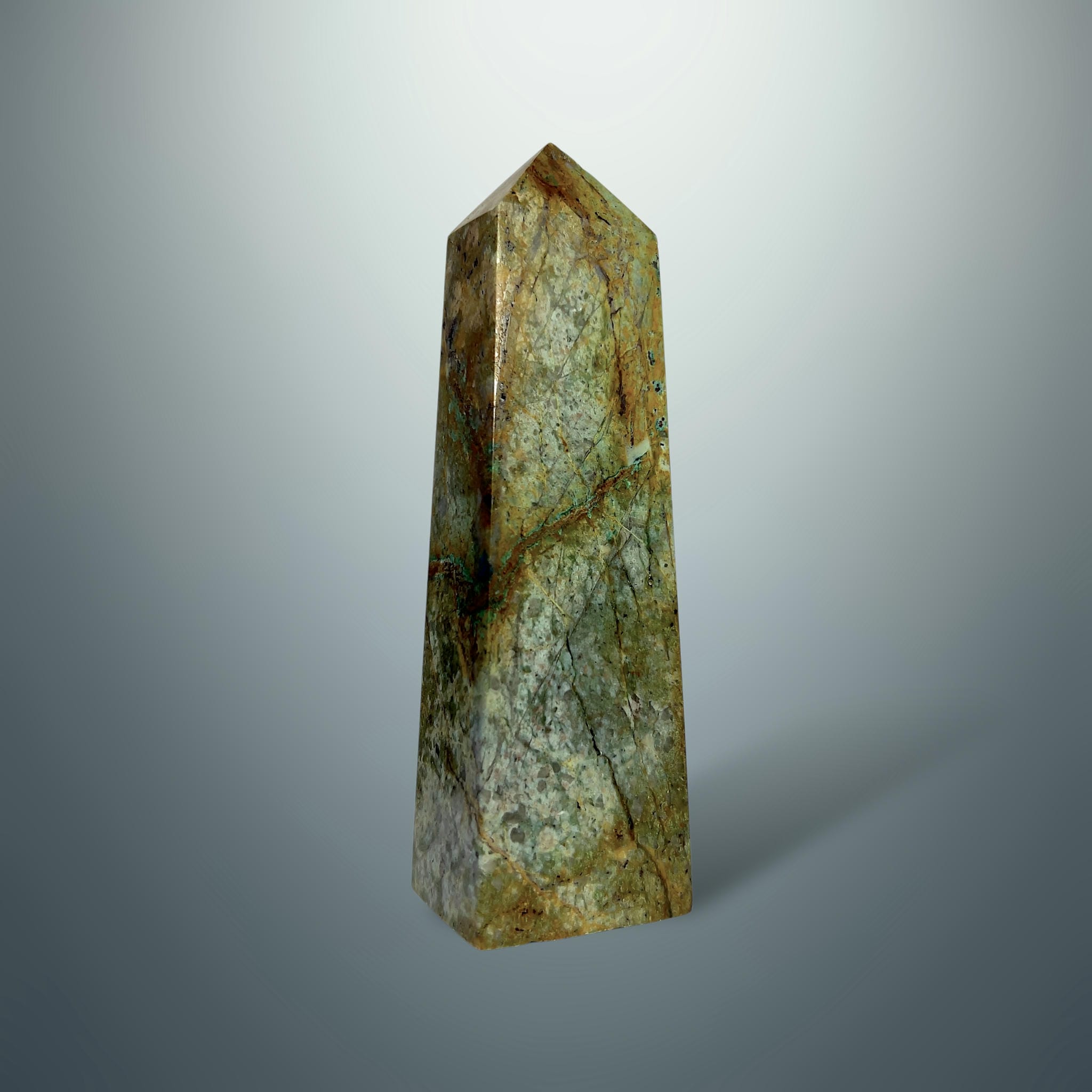 #piezas únicas_torre crisocola con azurita 6