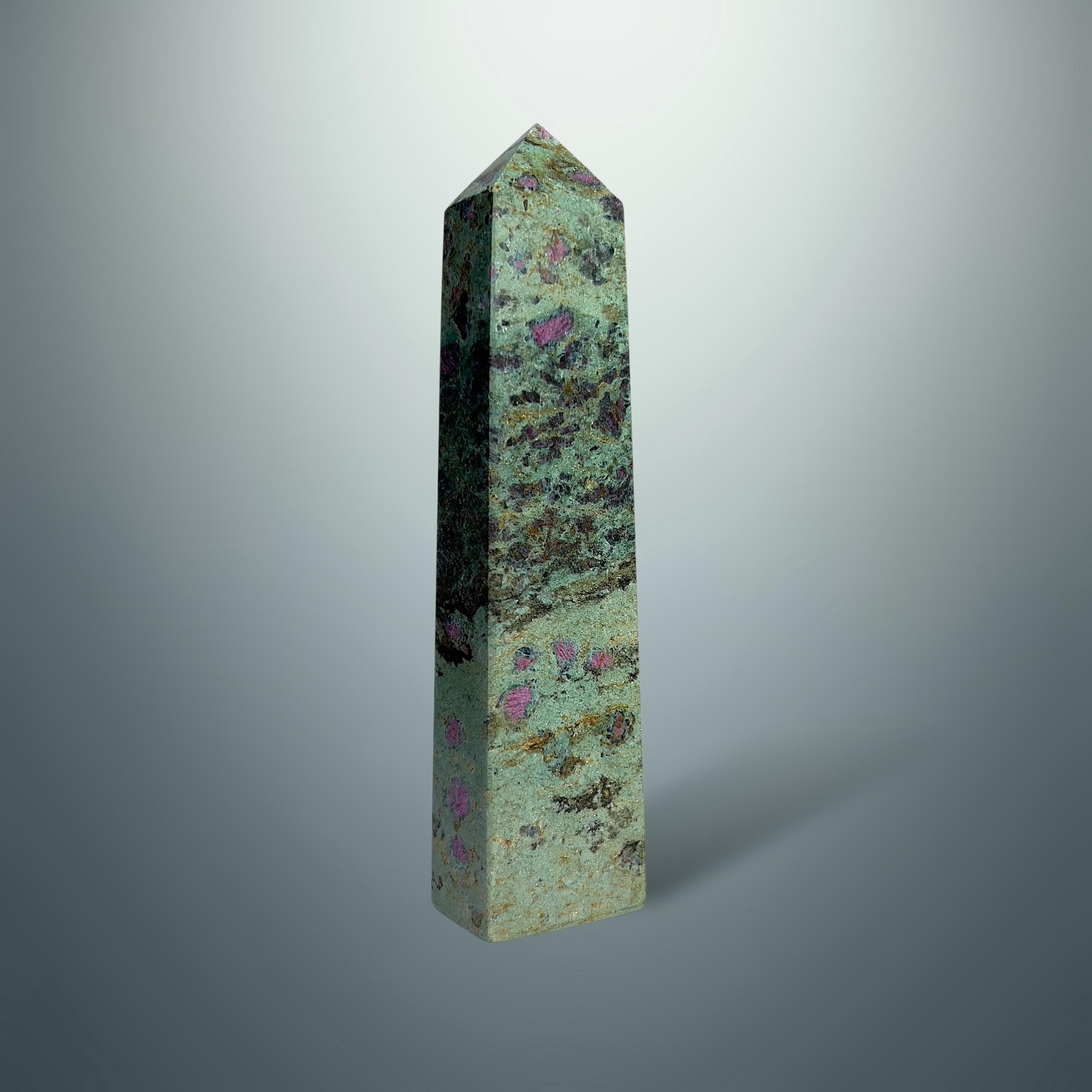 #piezas únicas_torre rubí fucsita 6