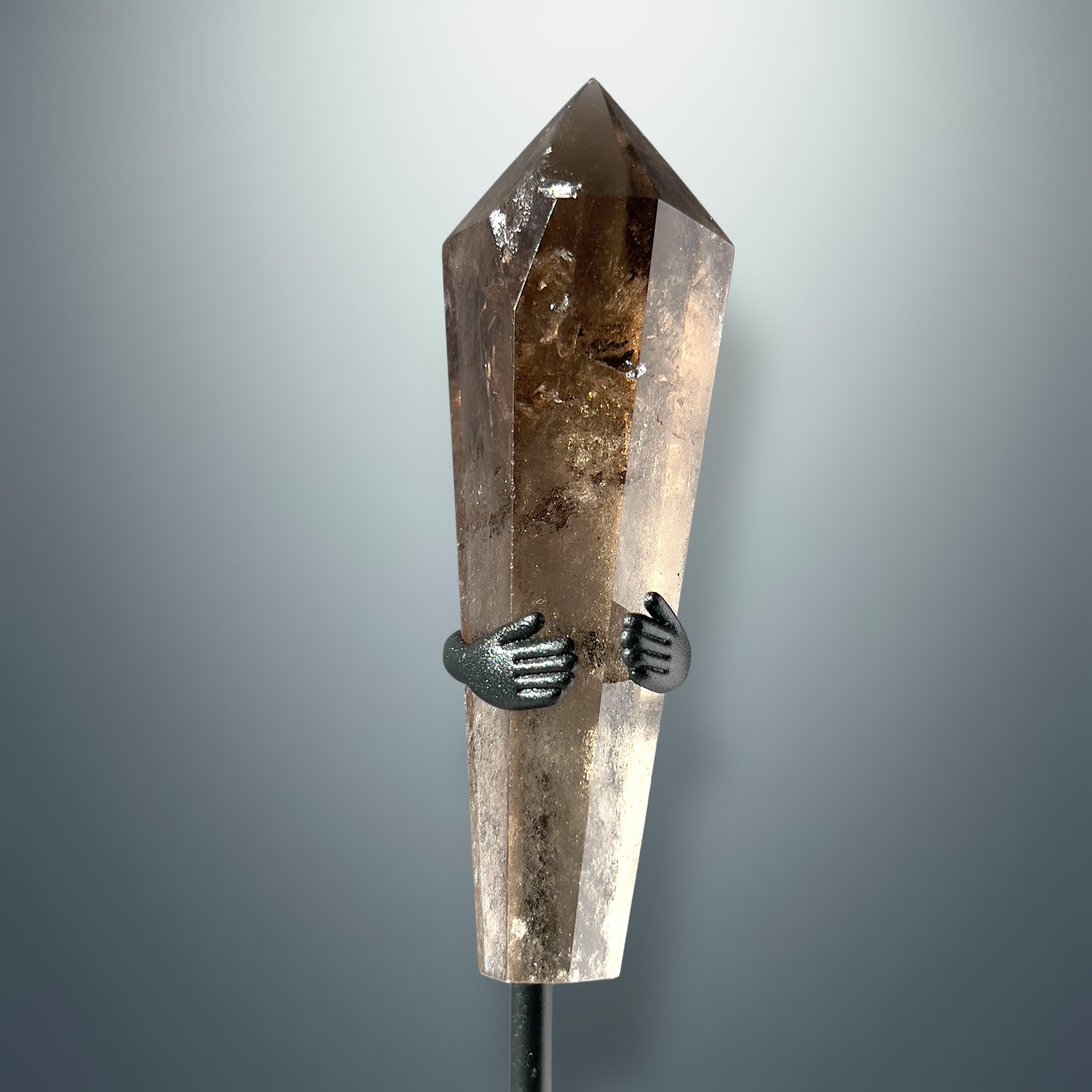 #piezas únicas_varita cuarzo ahumado 6