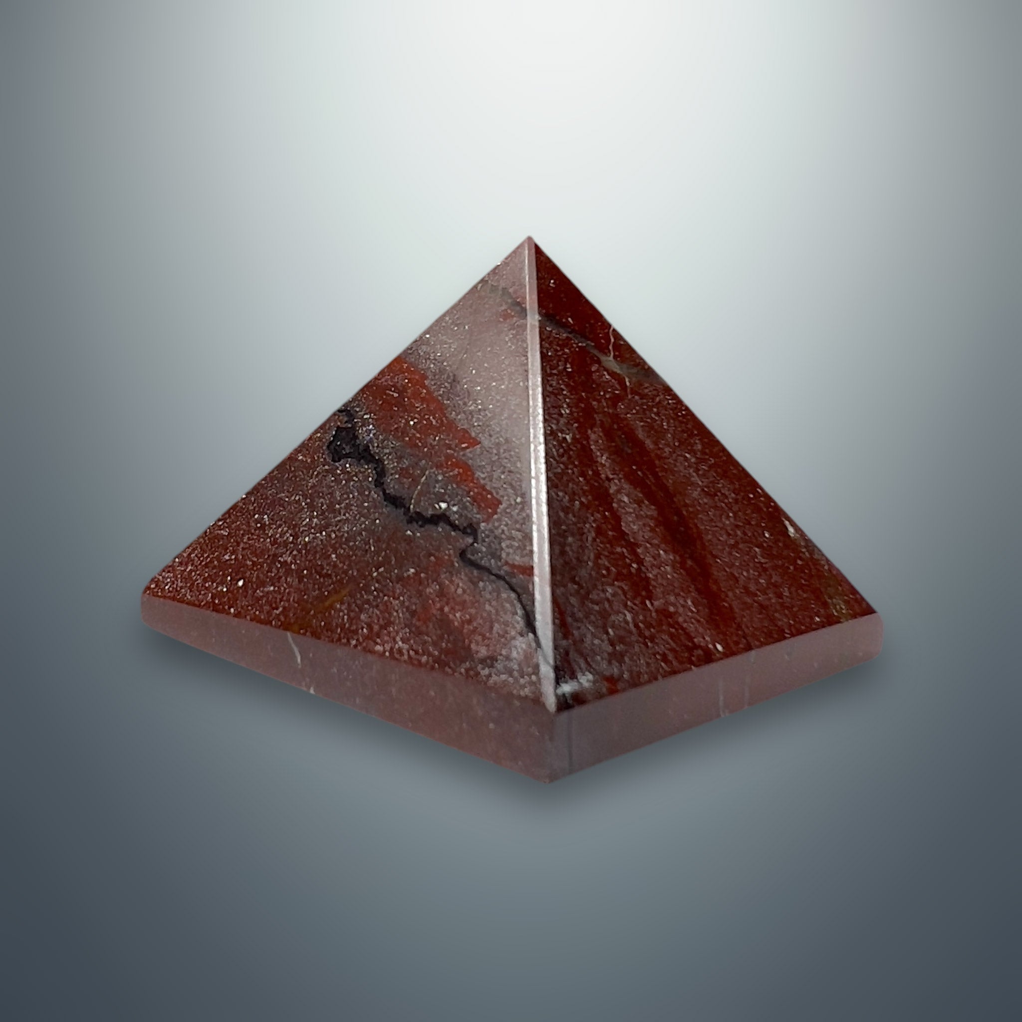 #piezas únicas_pirámide jaspe rojo 6