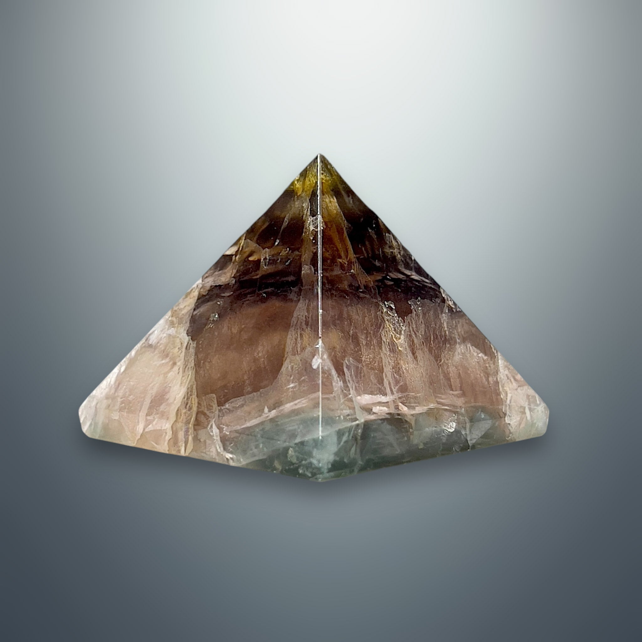 #piezas únicas_pirámide fluorita multicolor 6