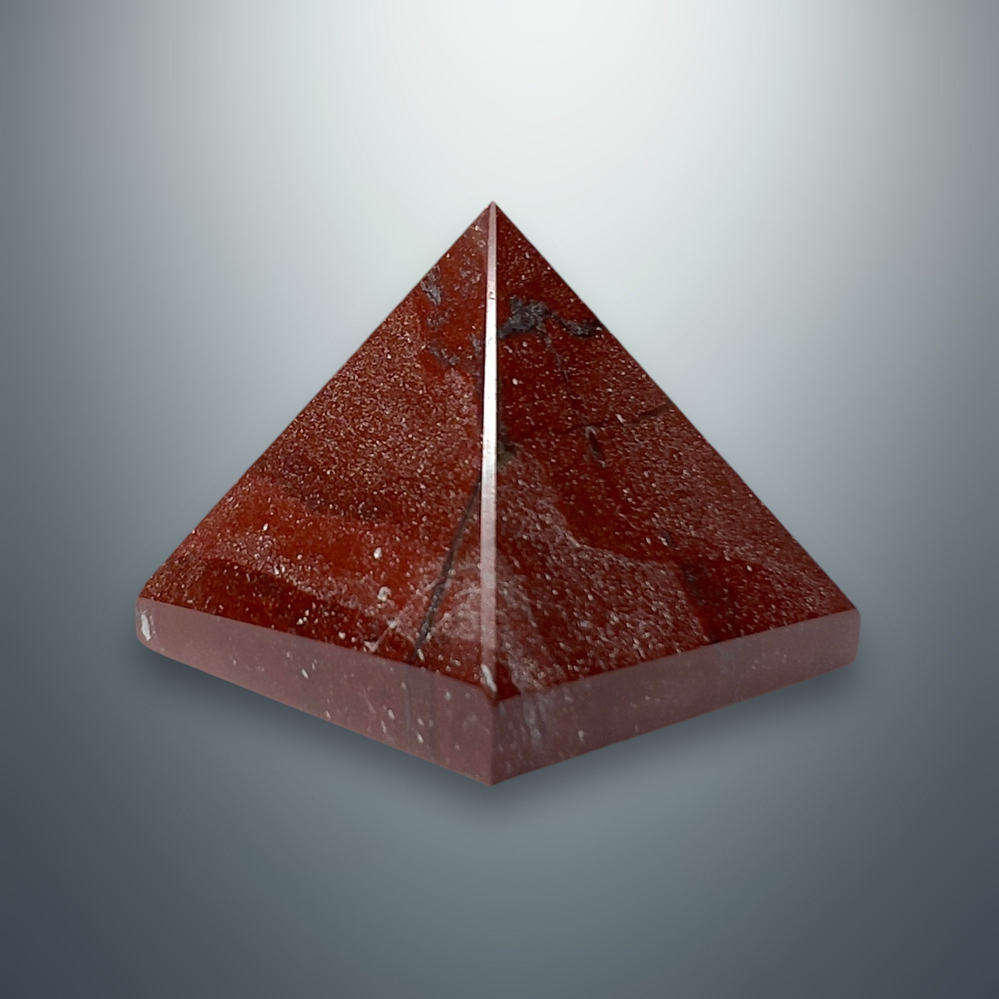 #piezas únicas_pirámide jaspe rojo 7