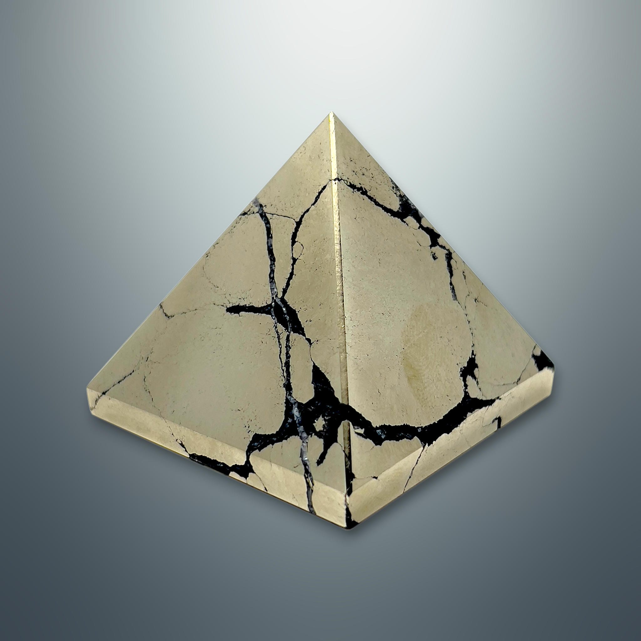 #piezas únicas_pirámide pirita 7