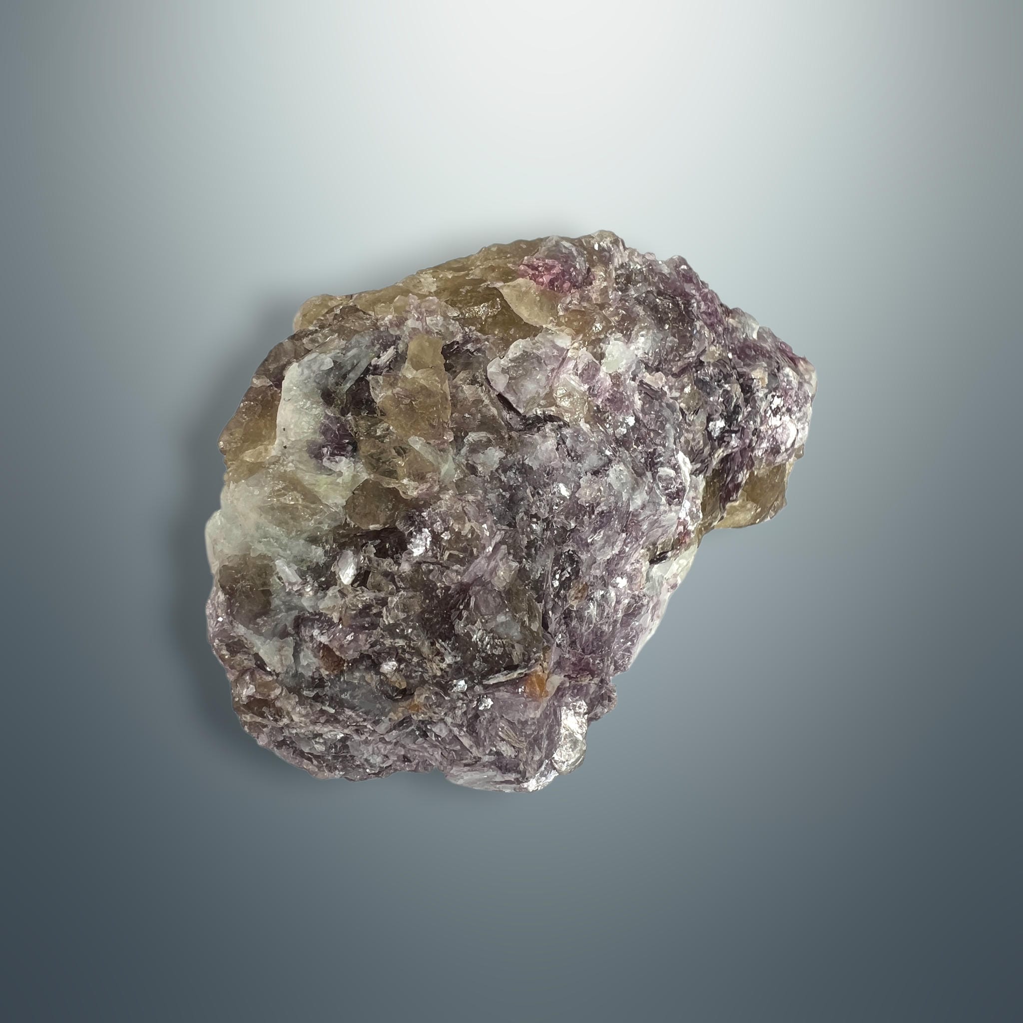 #piezas únicas_lepidolita en matriz de cuarzo 7