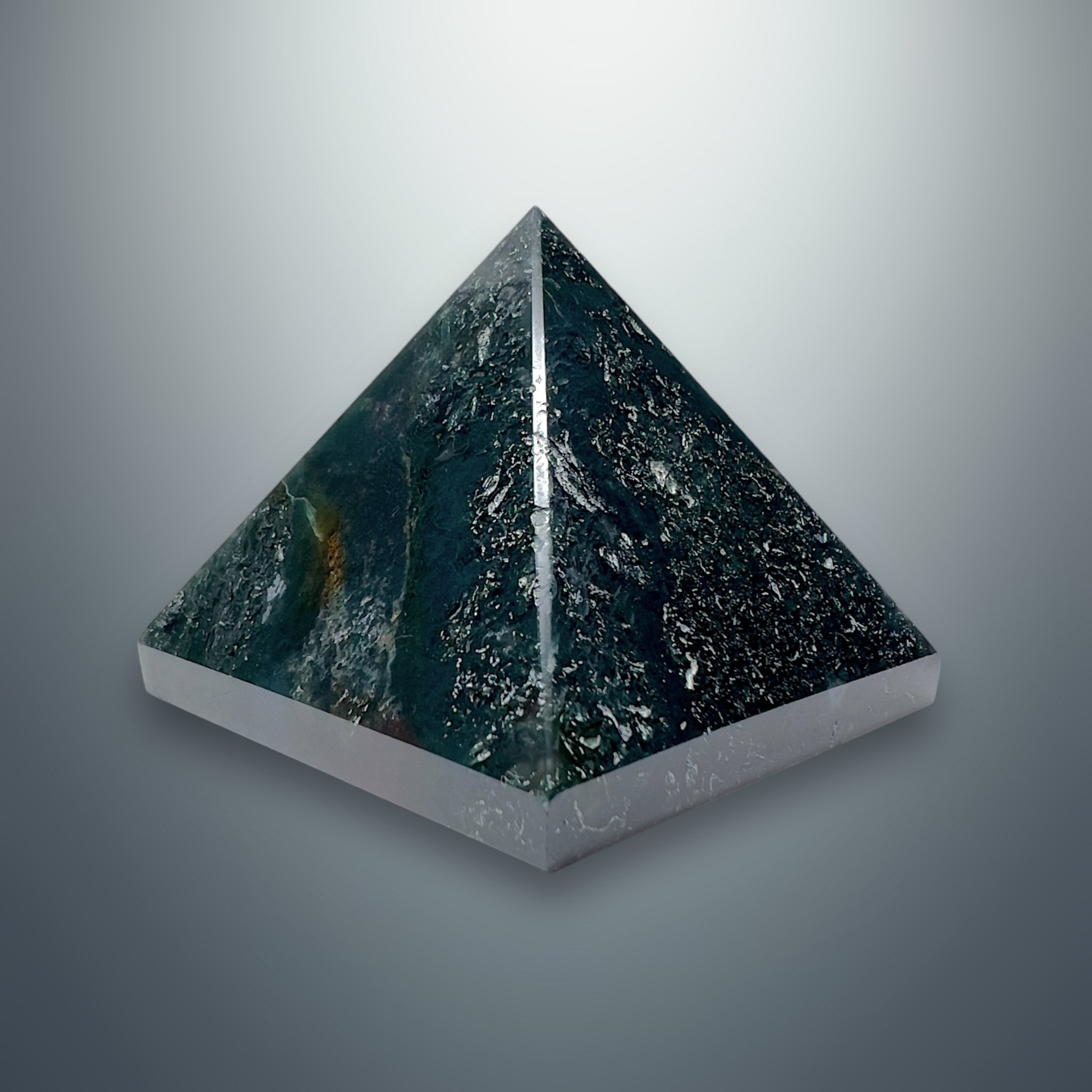 #piezas únicas_pirámide ágata musgo 7