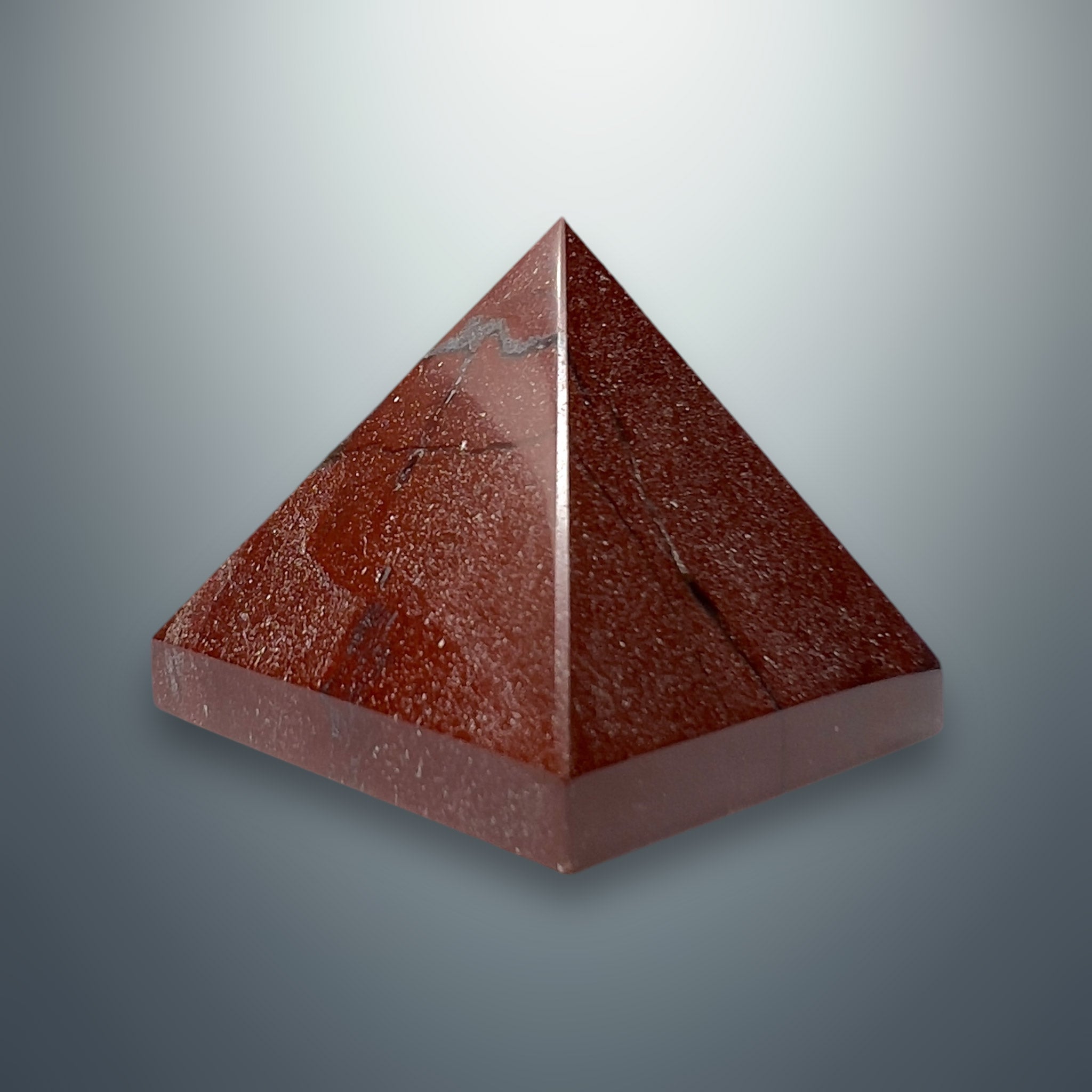 #piezas únicas_pirámide jaspe rojo 7