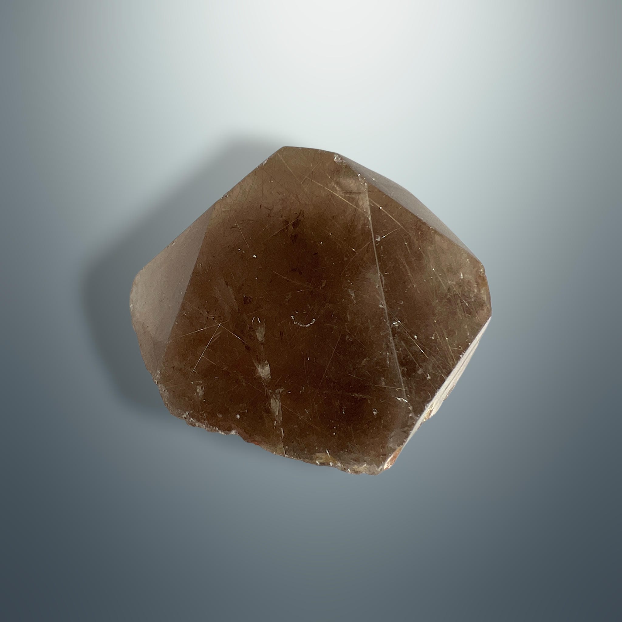 #piezas únicas_punta cuarzo ahumado con rutilo 7