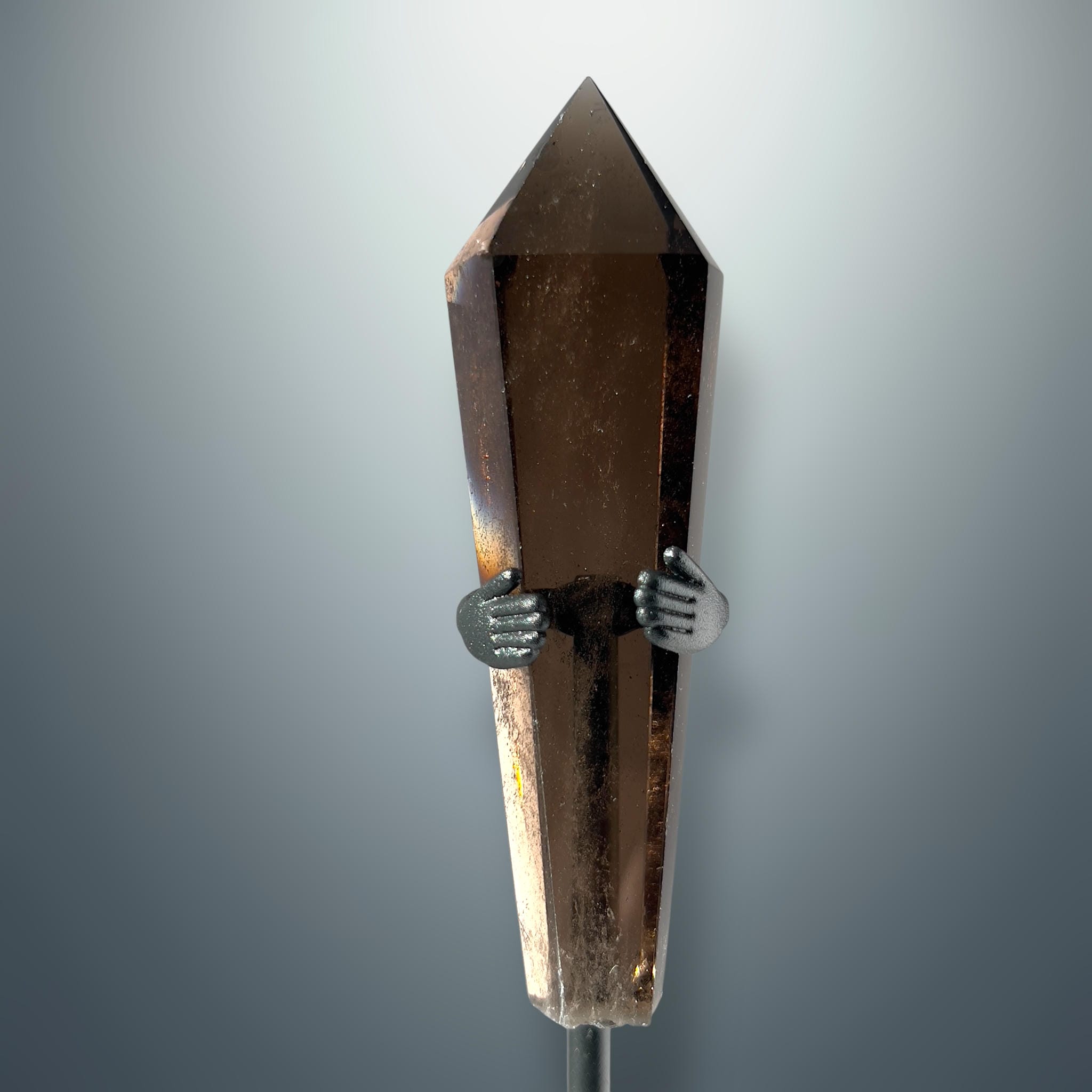 #piezas únicas_varita cuarzo ahumado 7