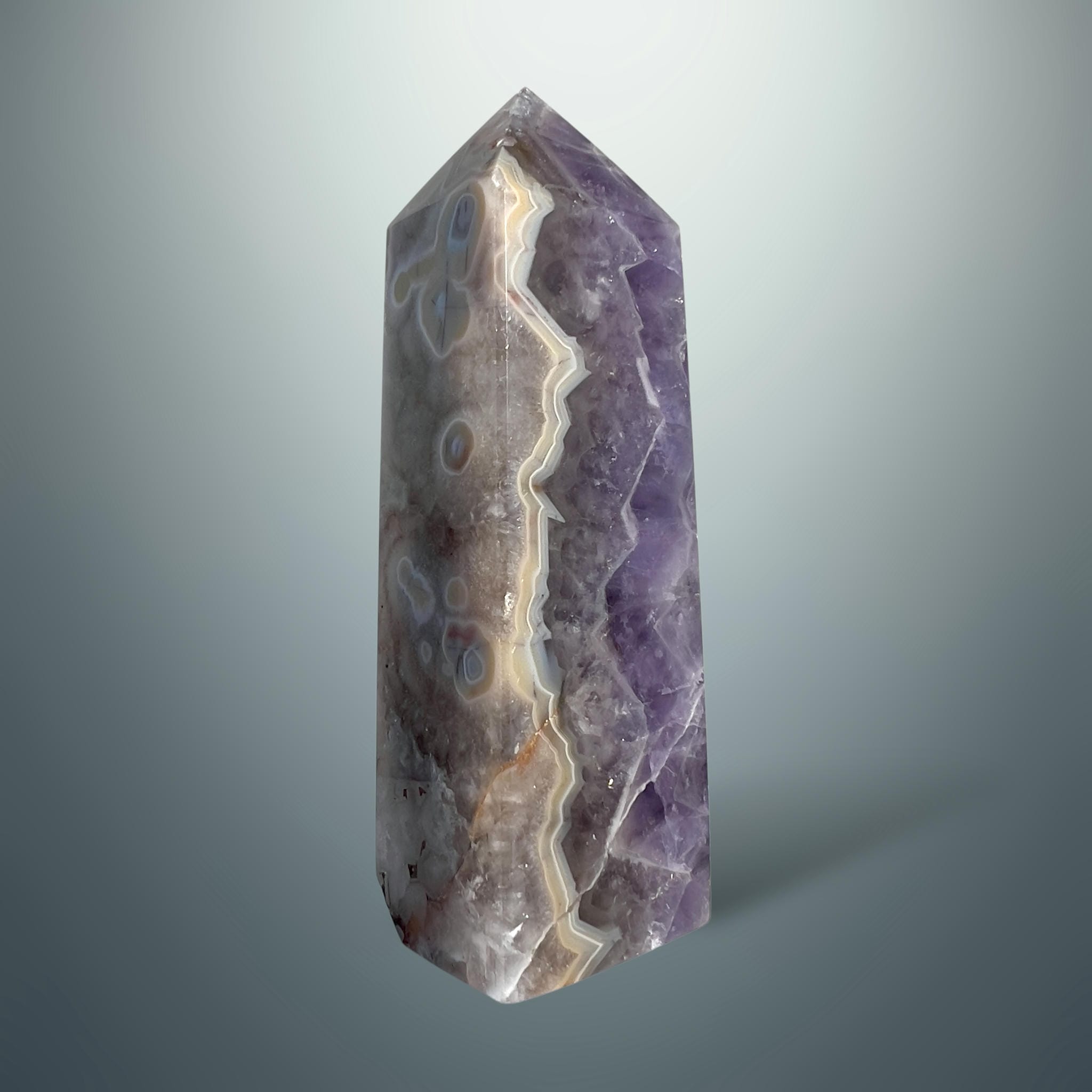 #piezas únicas_torre amatista con ágata 7