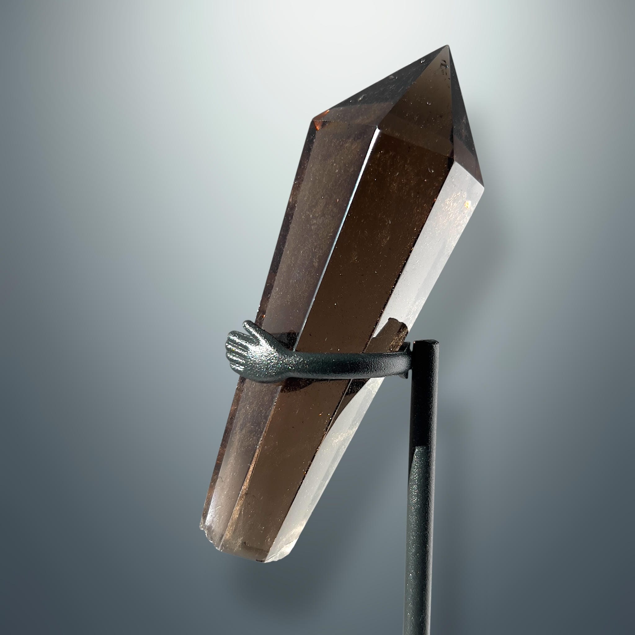 #piezas únicas_varita cuarzo ahumado 7