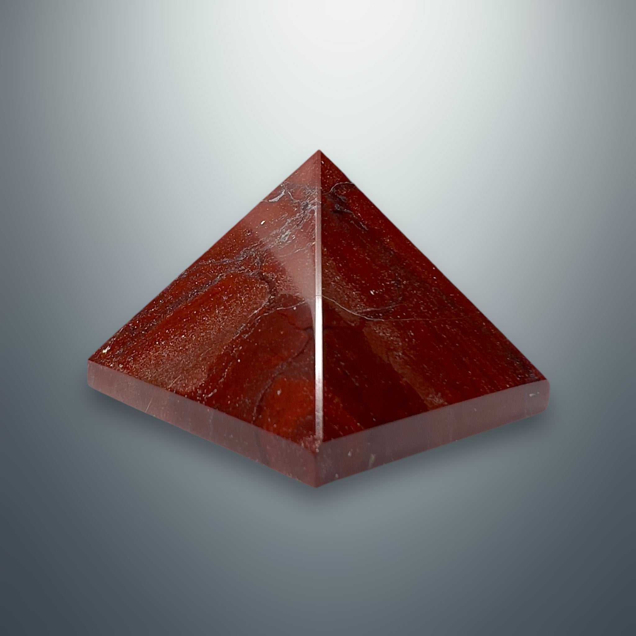 #piezas únicas_pirámide jaspe rojo 8