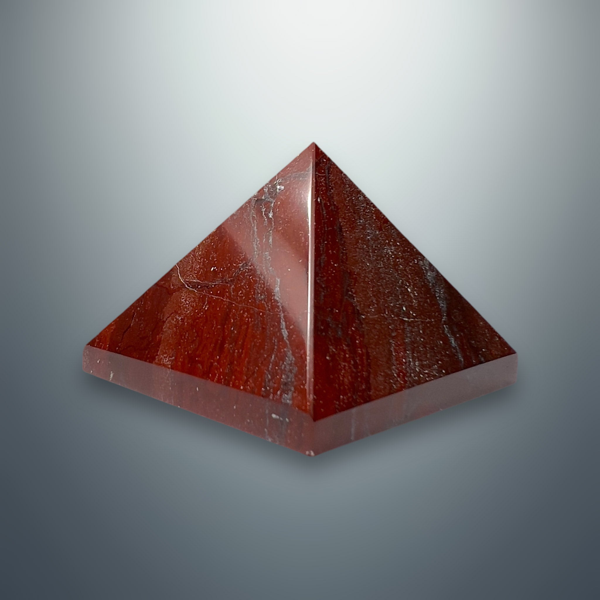 #piezas únicas_pirámide jaspe rojo 8