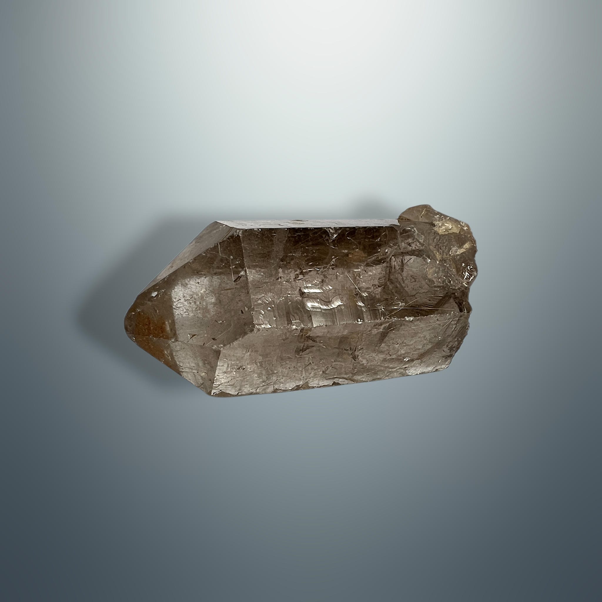 #piezas únicas_punta cuarzo ahumado con rutilo 8