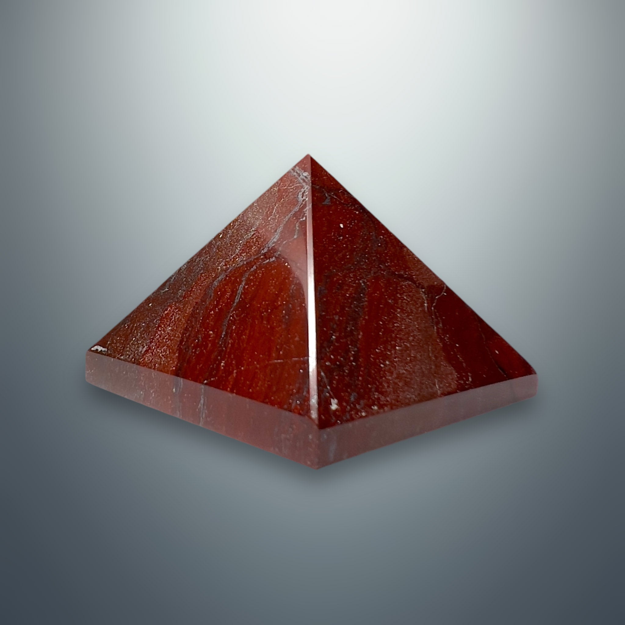 #piezas únicas_pirámide jaspe rojo 8