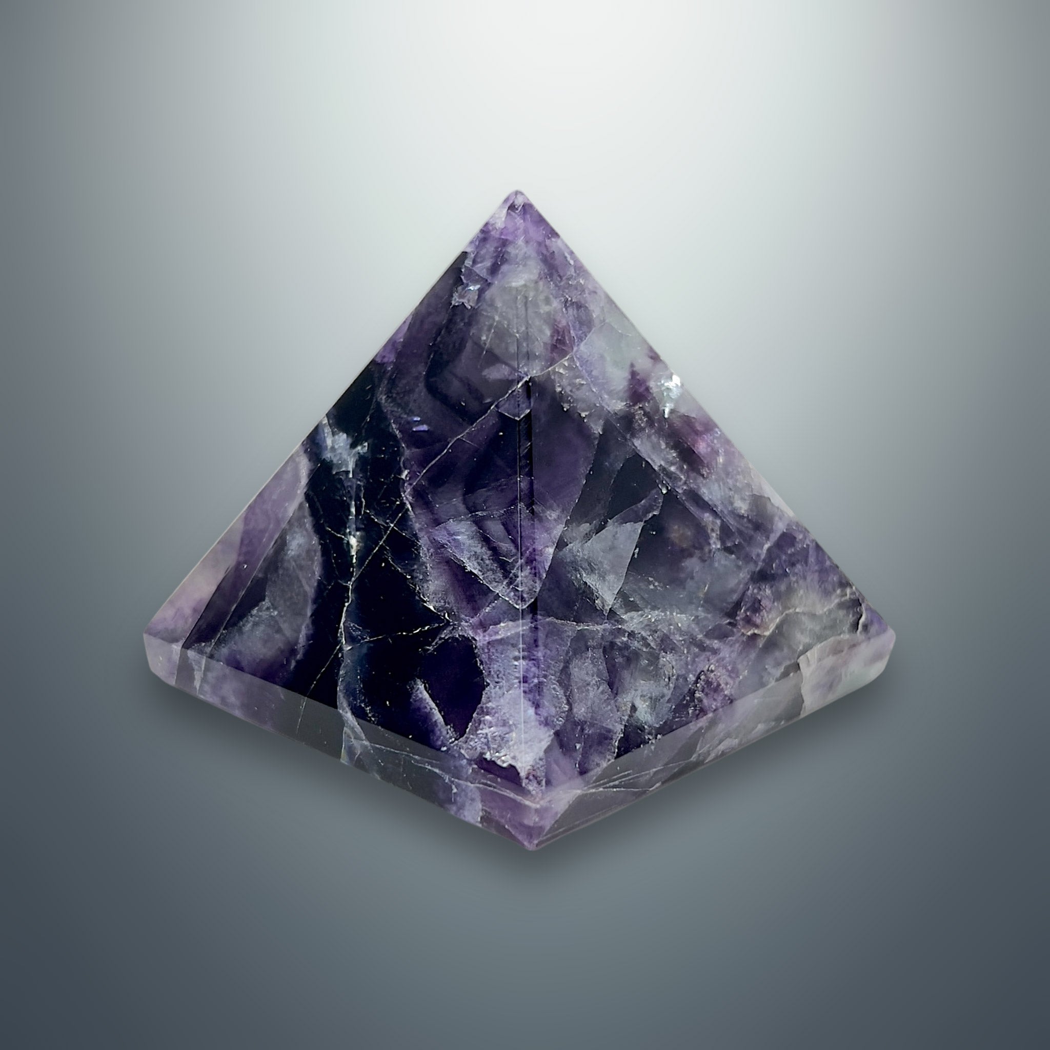 #piezas únicas_pirámide fluorita multicolor 9