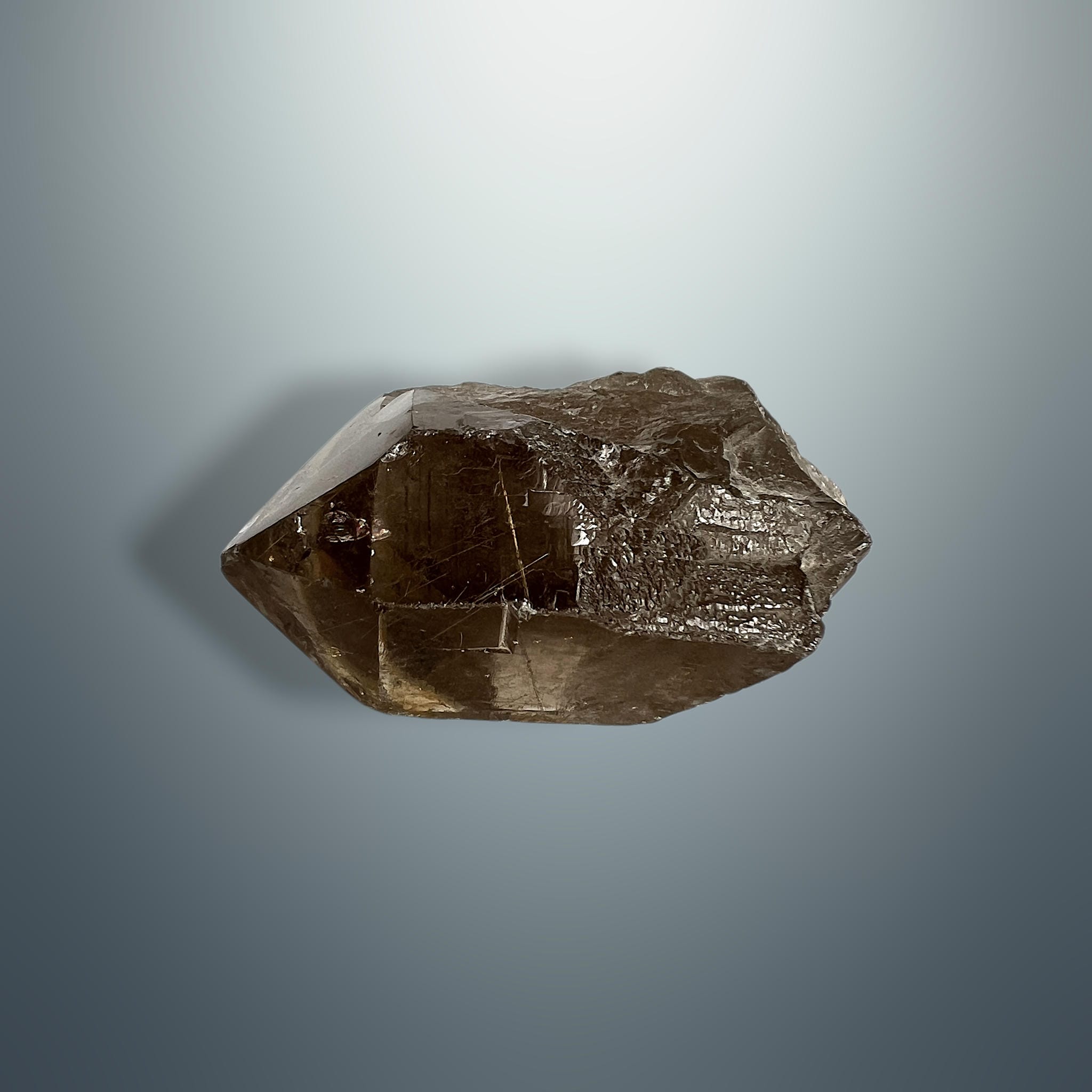 #piezas únicas_punta cuarzo ahumado con rutilo 9