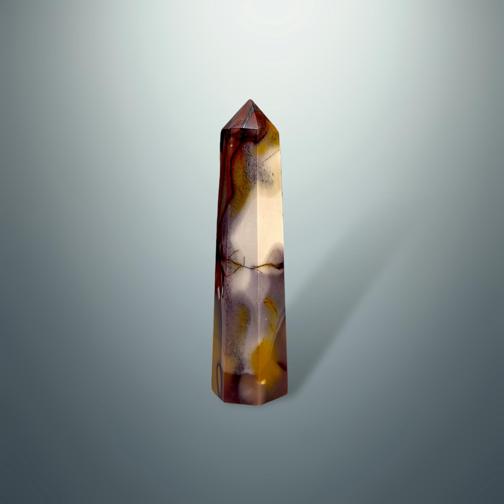 #piezas únicas_torre hexagonal mookaita 9