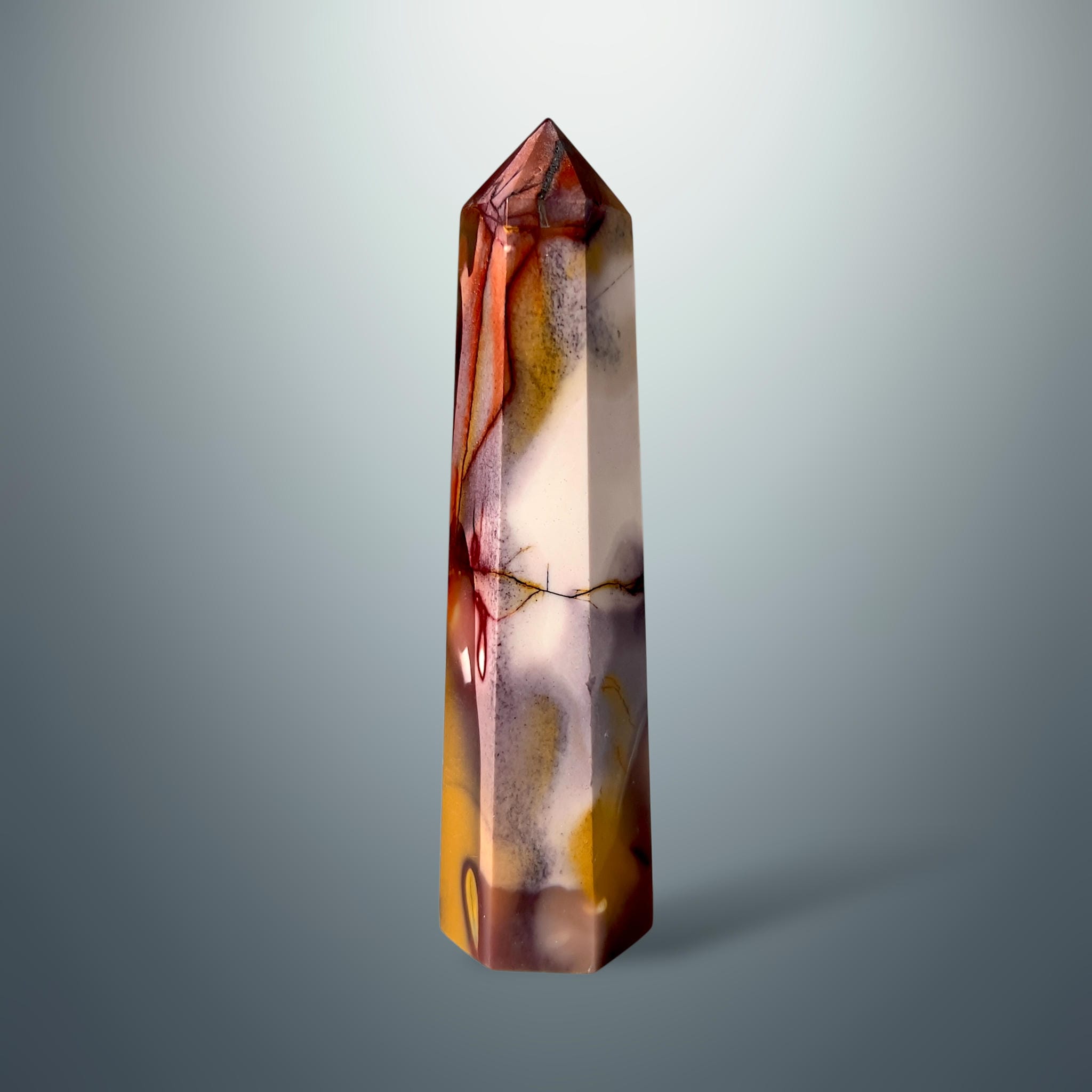 #piezas únicas_torre hexagonal mookaita 9