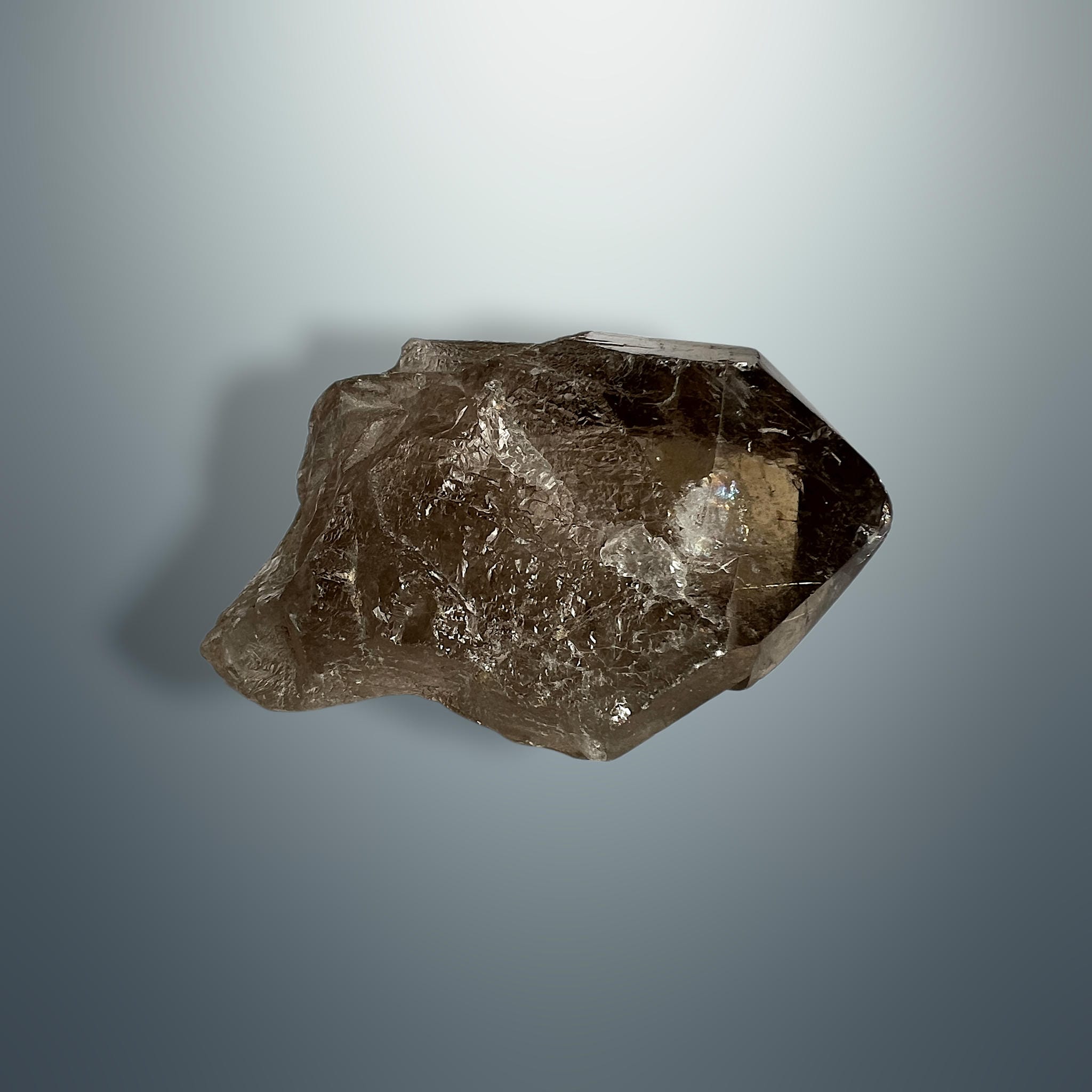 #piezas únicas_punta cuarzo ahumado con rutilo 9