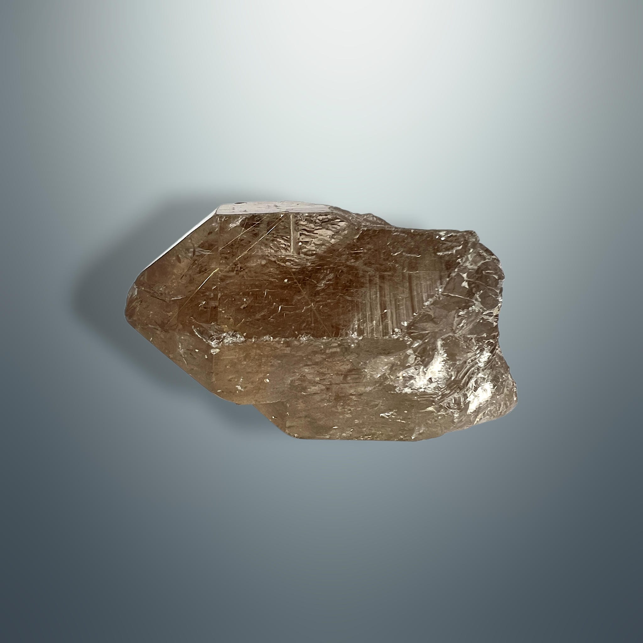 #piezas únicas_punta cuarzo ahumado con rutilo 9