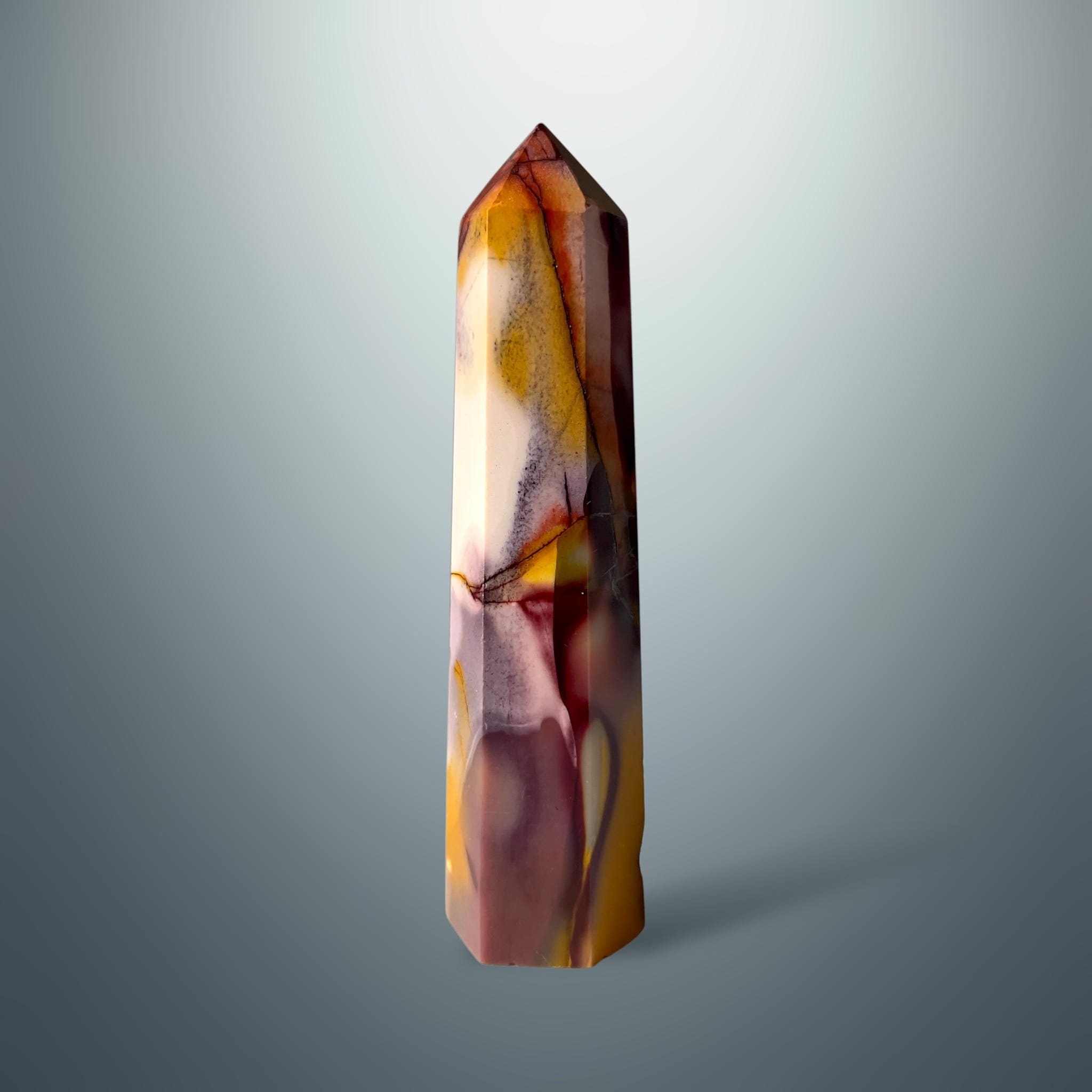 #piezas únicas_torre hexagonal mookaita 9